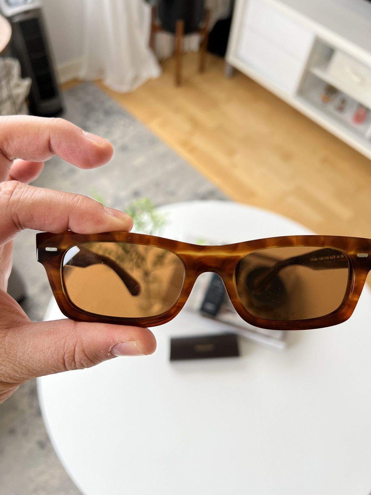 Oliver Peoples Davri Tortoise Sunglasses OV5510SU