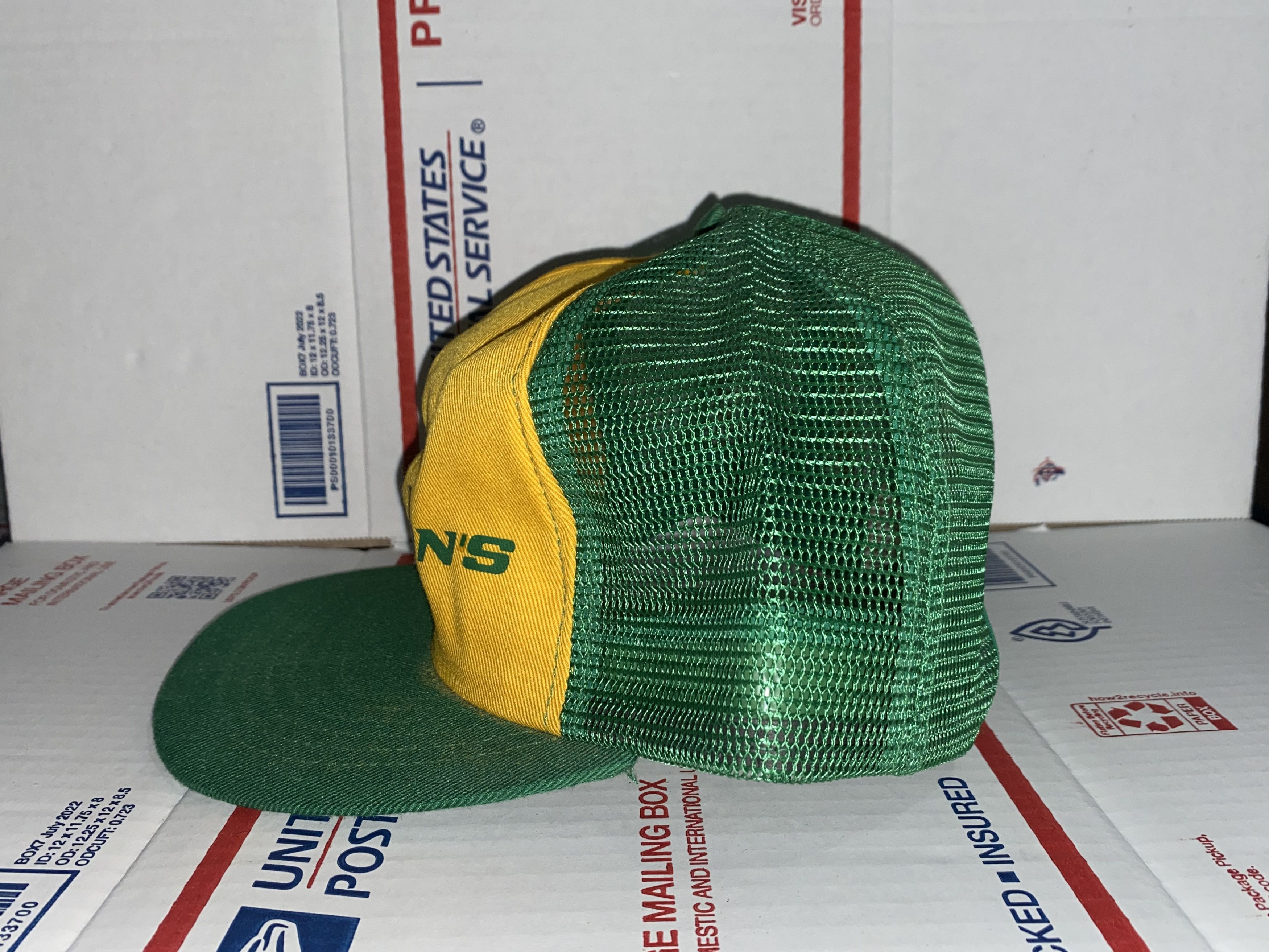 Swingster vintage Robison's Trucker hat Cap Golf golfing? brand co inc Size ONE SIZE - 3 Thumbnail