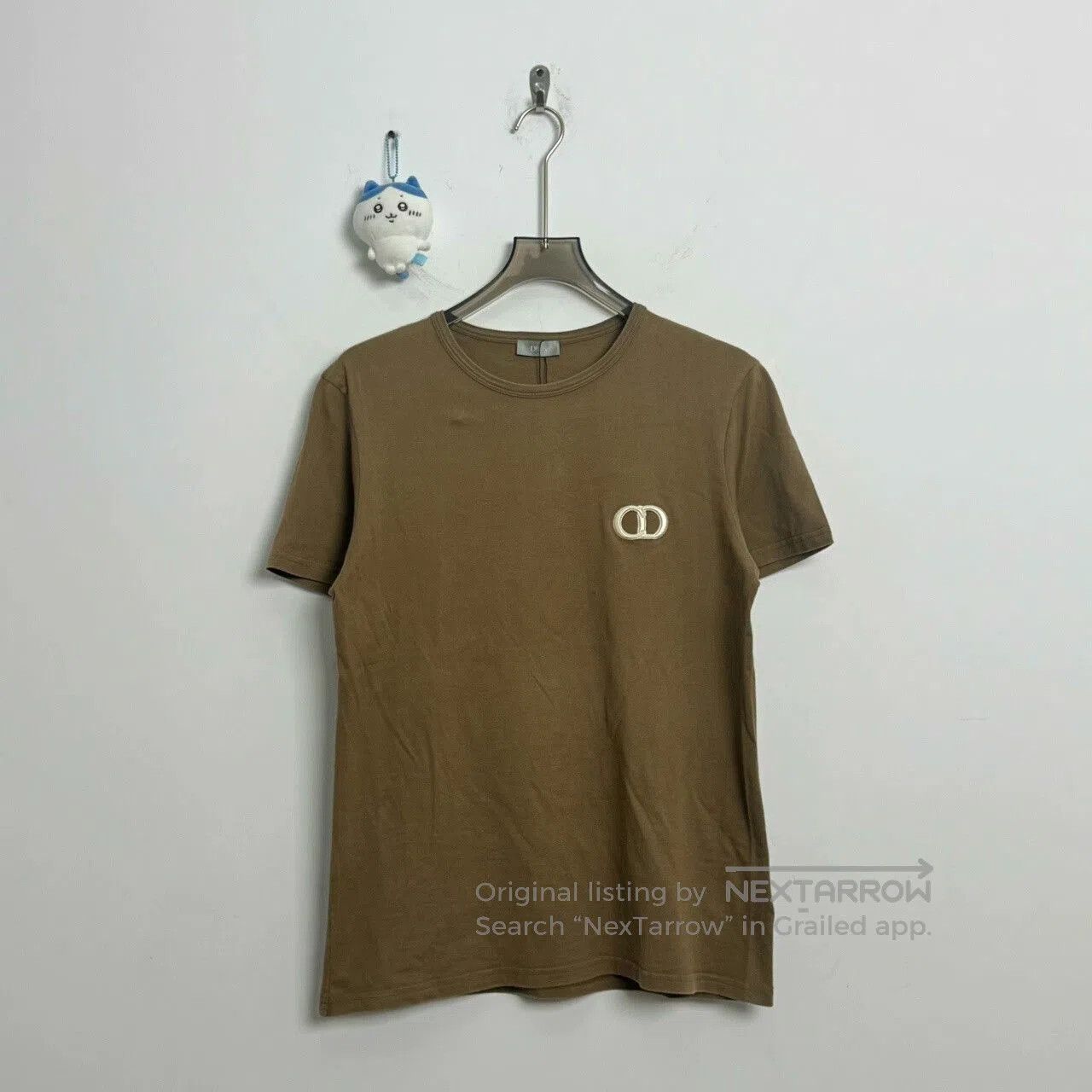 Dior Dior CD Logo Embroidered T-Shirt. Size S / US 4 / IT 40 - 1 Thumbnail