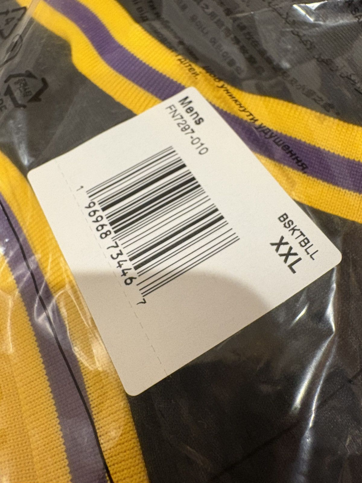 Other Nike Kobe Mamba Mentality Lakers Swingman Jersey Size XXL Size US XXL / EU 58 / 5 - 3 Thumbnail
