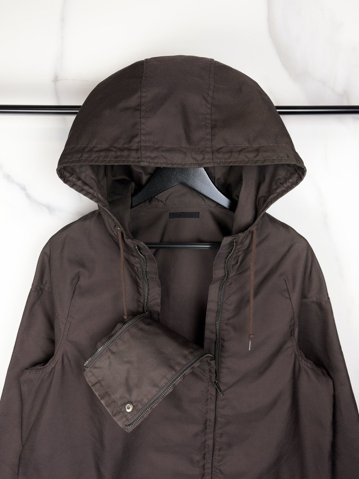 Helmut Lang AW00 Helmut Lang Ballistic Nylon Double Zip Parka Jacket Size US S / EU 44-46 / 1 - 2 Thumbnail