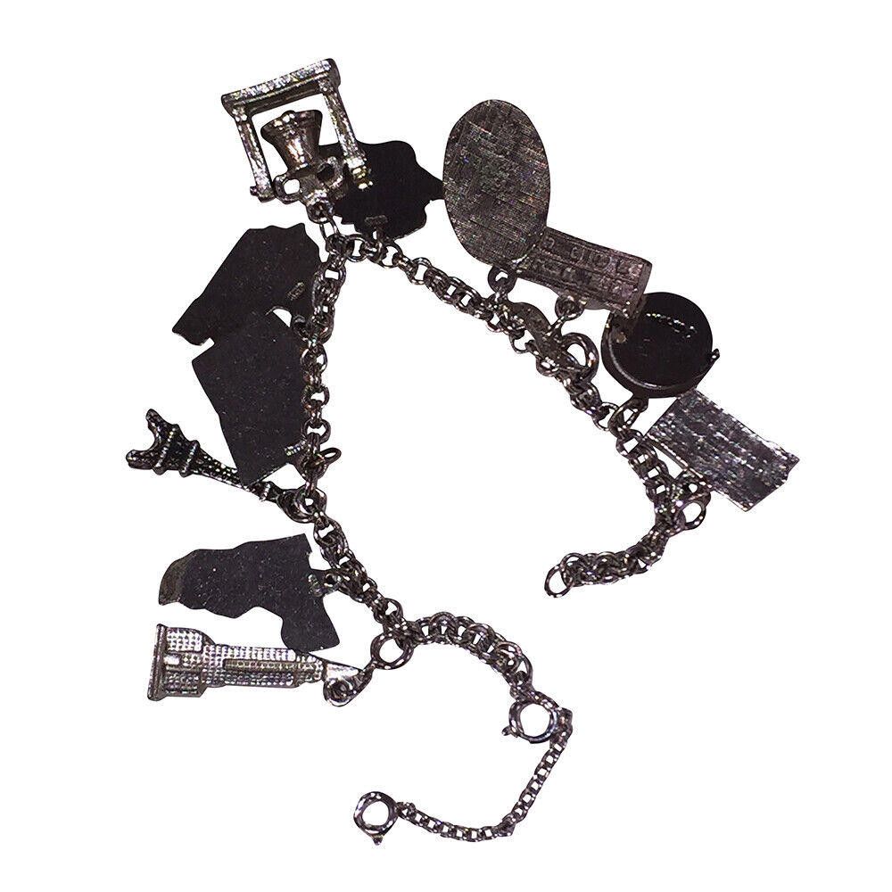 Designer Souvenir Multiple Charm Bracelet Size ONE SIZE - 4 Thumbnail