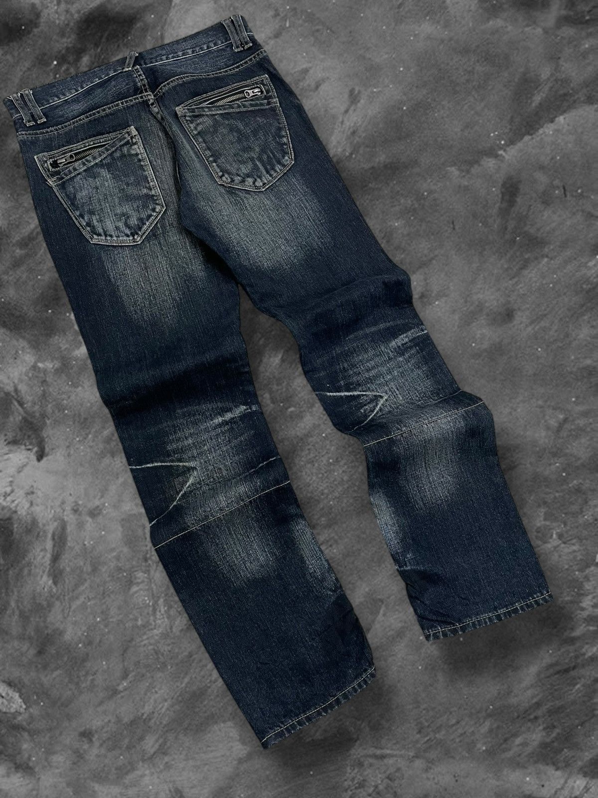 PPFM Vintage 1990s Og Designer PPFM Iconic Distressed Denim Size US 30 / EU 46 - 12 Thumbnail