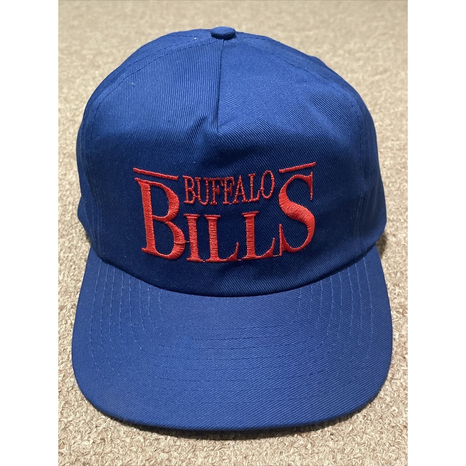 Vintage 90s Buffalo Bills AFC Script Annco NFL Football Snap