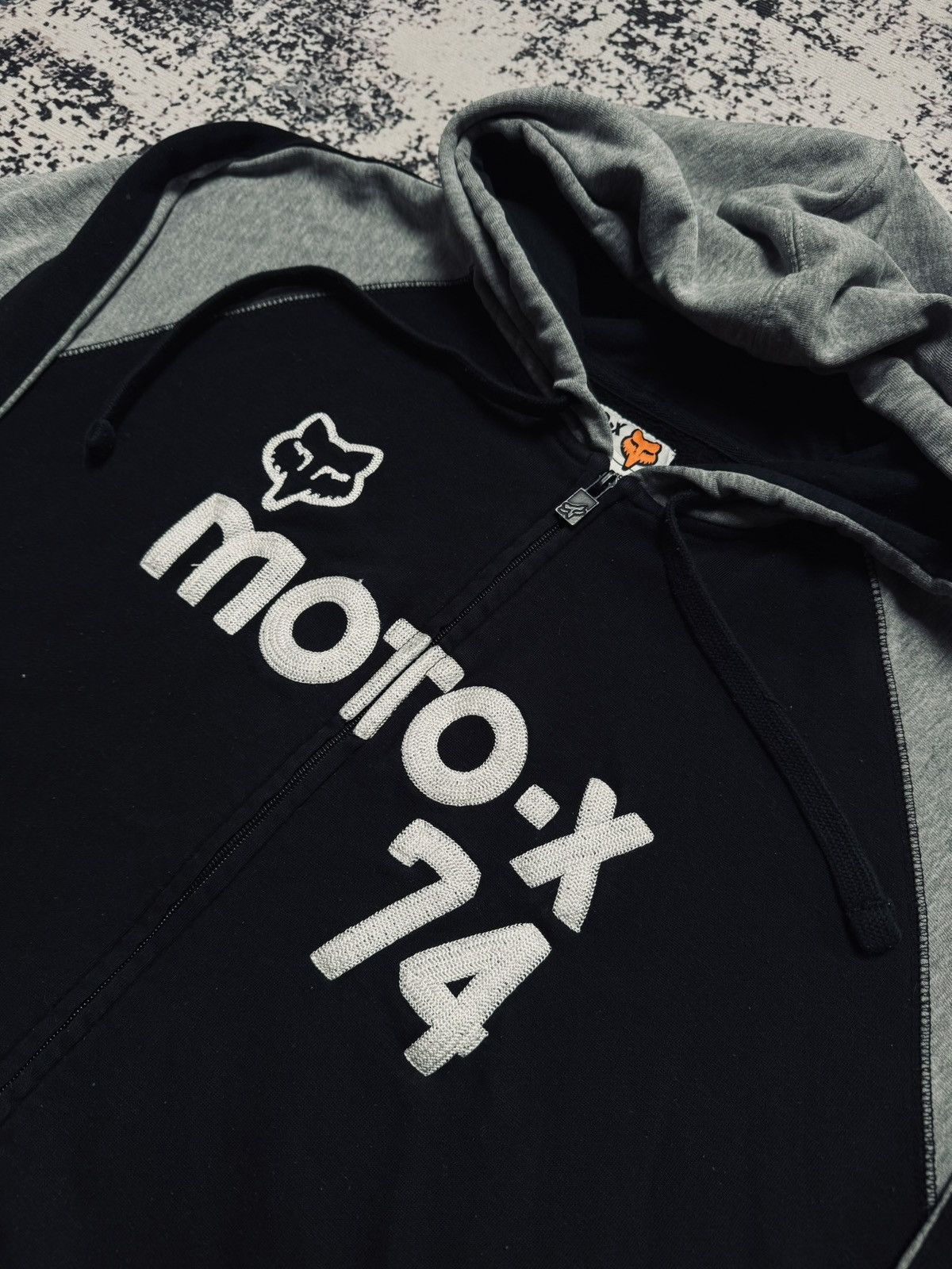 Fox Racing × JNCO × Vintage Vintage Y2K FOX Racing Hoodie Zip Up victory JNCO Size US XXL / EU 58 / 5 - 3 Thumbnail