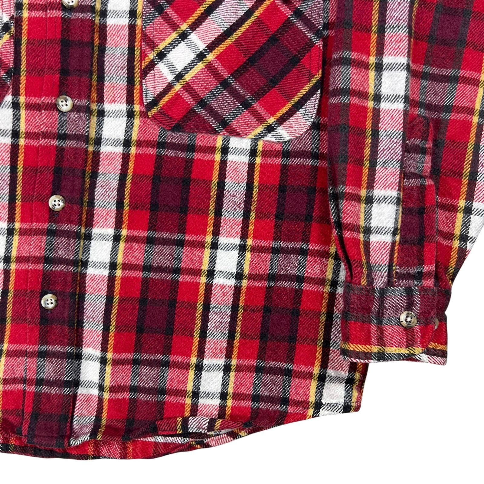 Greatland Apparel × Vintage Vintage 90s Greatland Apparel 100% cotton flannel button up Size US M / EU 48-50 / 2 - 3 Thumbnail