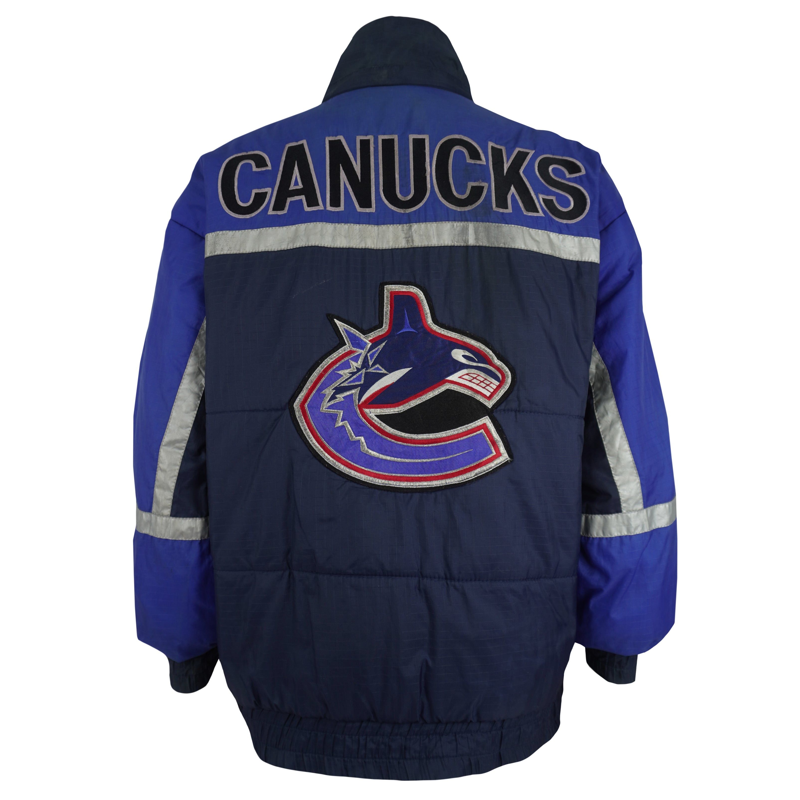 Pro Player NHL - Vancouver Canucks Reversible Jacket 1990s Size US L / EU 52-54 / 3 - 1 Thumbnail
