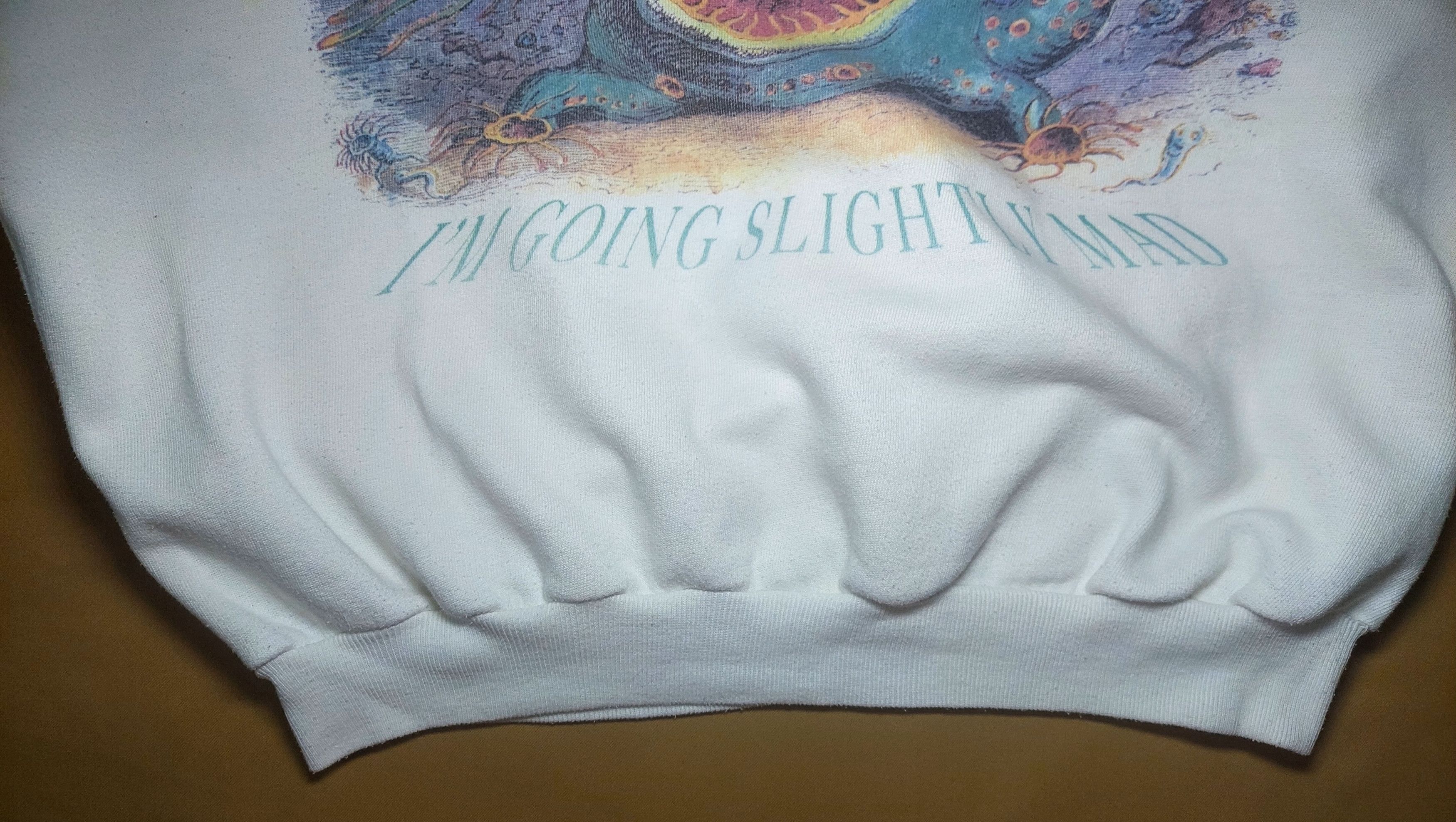 Other Vintage 1991 Queen Sweatshirt: I'm Going Slightly Mad Size US L / EU 52-54 / 3 - 12 Thumbnail