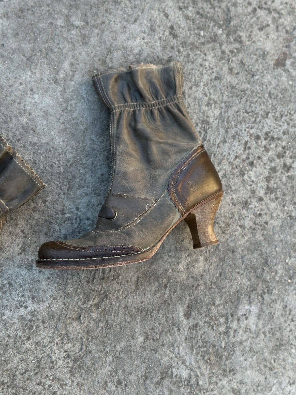 Japanese Brand Vintage Japanese Style Neosens Leather Heels Y2K 00s USA Size US 9 / IT 39 - 6 Thumbnail