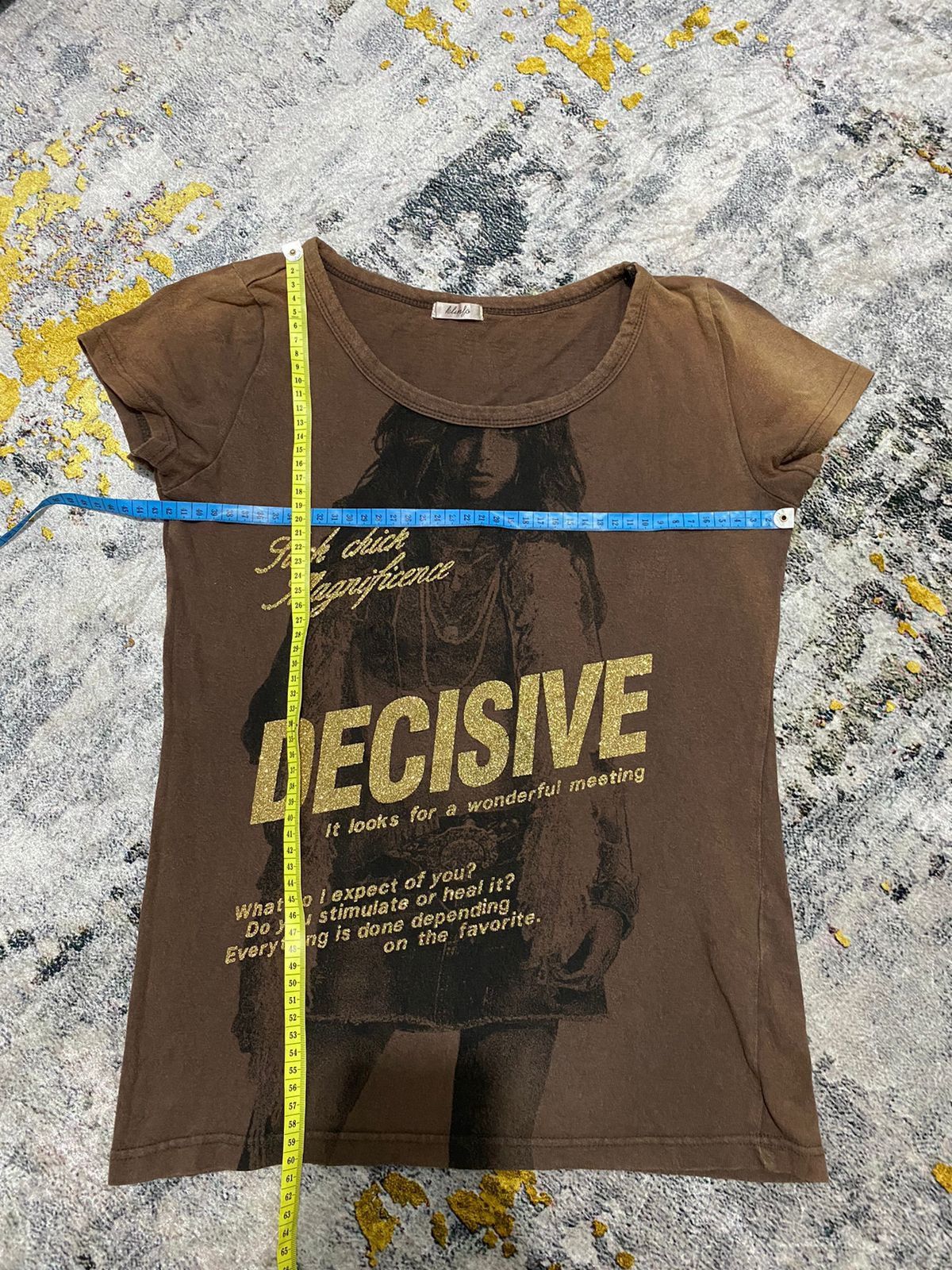 If Six Was Nine CRAZY TRASHED FADED DECISIVE HYSTERIC PUNK STYLE Size US S / EU 44-46 / 1 - 7 Thumbnail