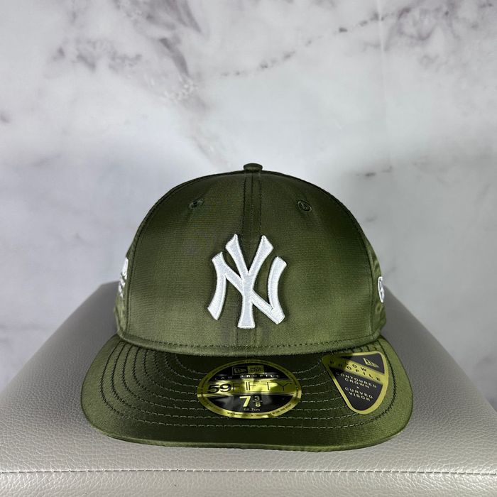 New Era Hidden NY Yankees Fitted Green Hat | Grailed