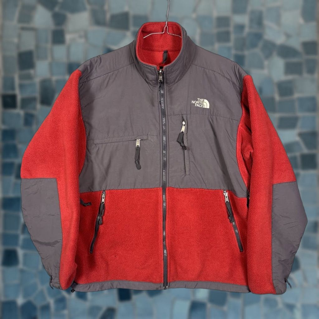 The North Face VINTAGE The North Face Denali Jacket Mens M Full Zip Fleece Red 90s Retro Outdoor Winter Windbreaker Size US M / EU 48-50 / 2 - 1 Thumbnail