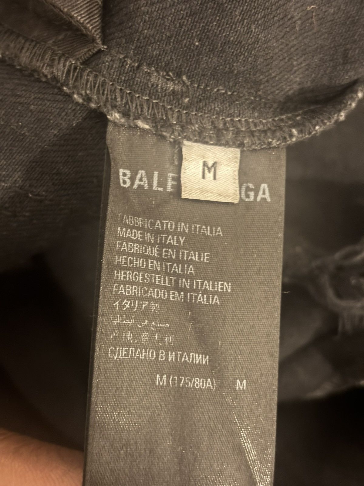 Balenciaga Balenciaga Straight-Leg Distressed Organic Jeans Size US 32 / EU 48 - 2 Thumbnail