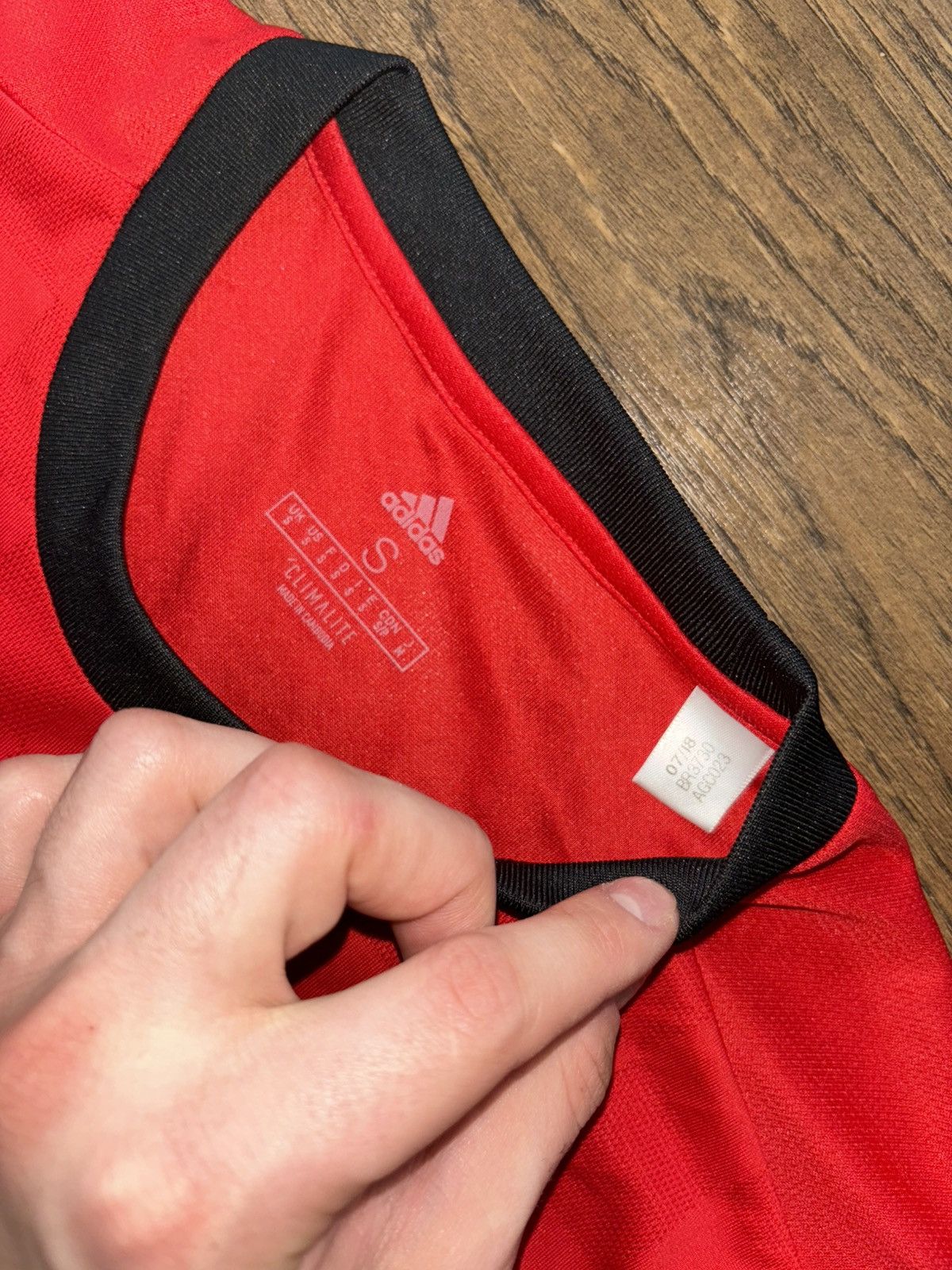 Adidas Adidas Egypt Soccer Football Jersey 18/19 Men’s Sz S Size US S / EU 44-46 / 1 - 6 Thumbnail
