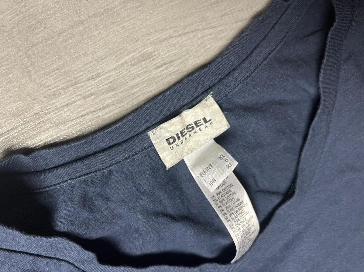 Diesel Diesel Tshirt small logo size XLarge Size US XL / EU 56 / 4 - 4 Thumbnail