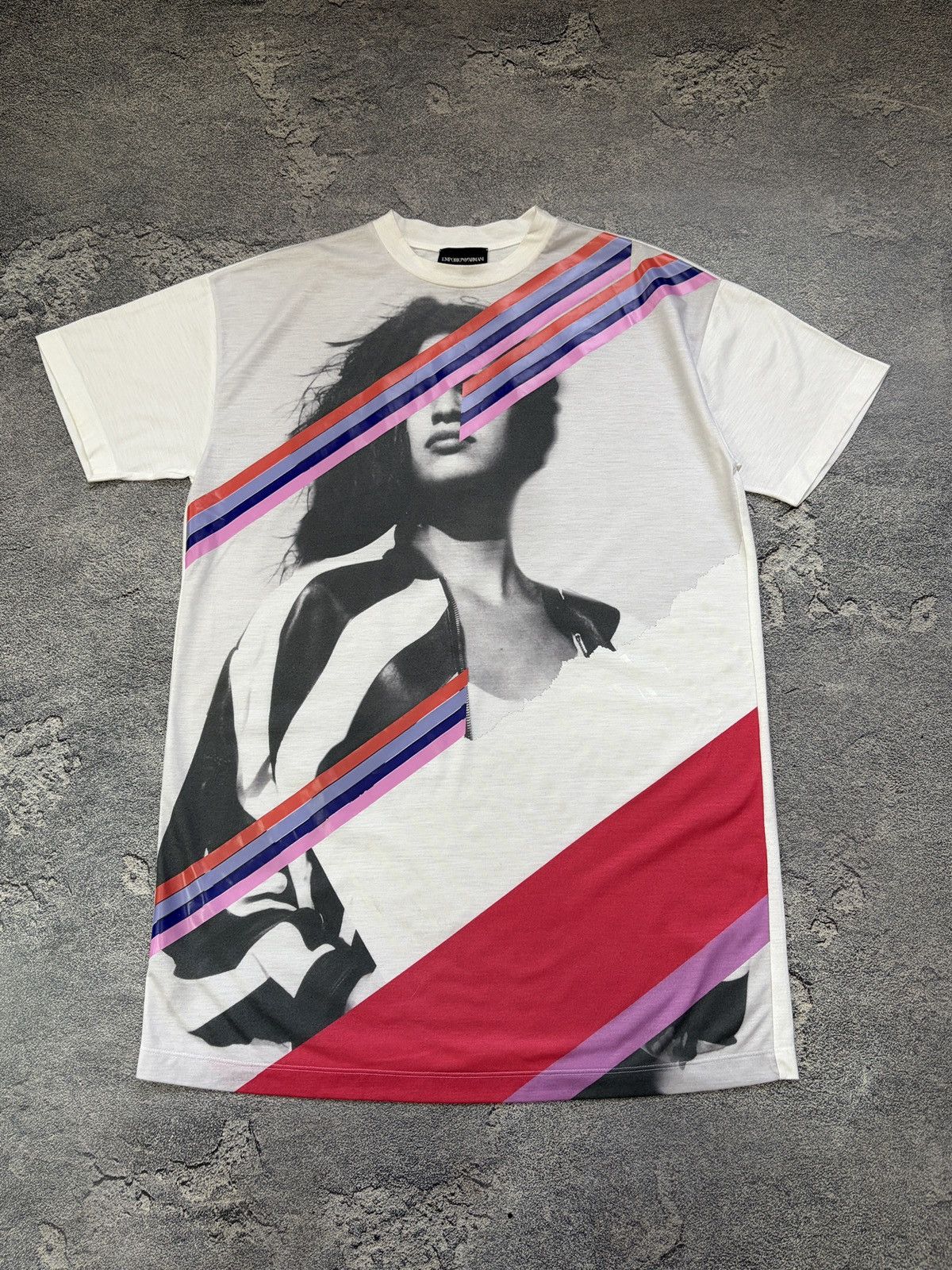 Emporio Armani Vintage Emporio Armani Archive Photo Print Graphic Tee IT 40 Size S / US 4 / IT 40 - 3 Thumbnail