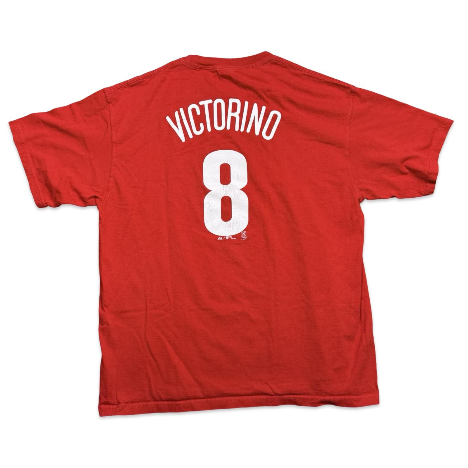 Majestic Phillies Majestic Y2K Victorino MLB T-Shirt Size US XL / EU 56 / 4 - 2 Thumbnail