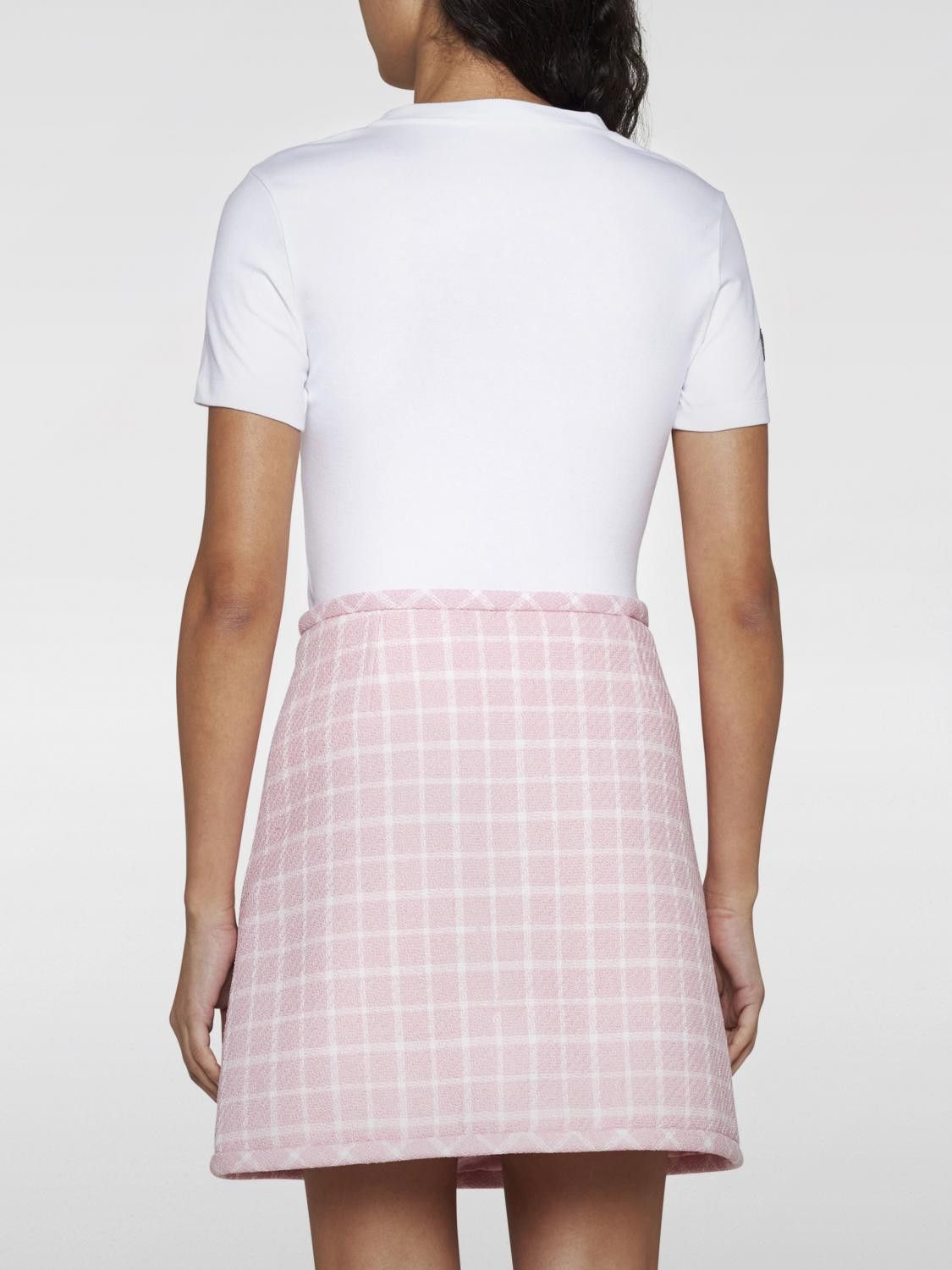 Versace o1y0226 Mini Skirt in Pink/White Size 30" / US 8 / IT 44 - 3 Thumbnail