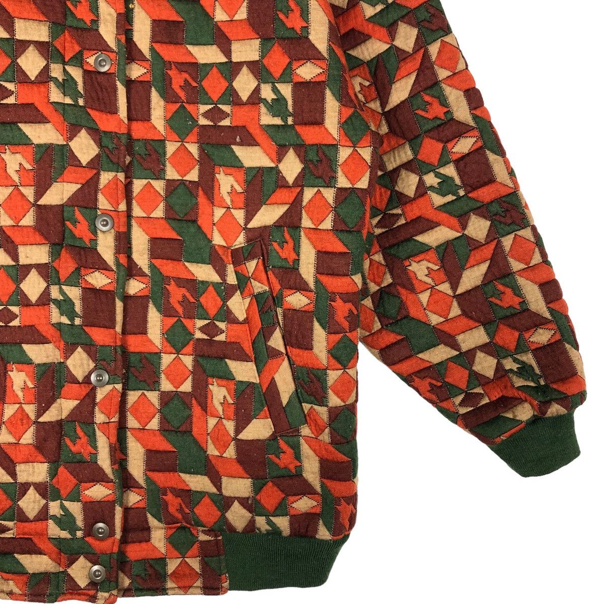 Japanese Brand 🔥90’s Bomber Jacket Quilted Tartan Design Charger Japan Size US M / EU 48-50 / 2 - 5 Thumbnail