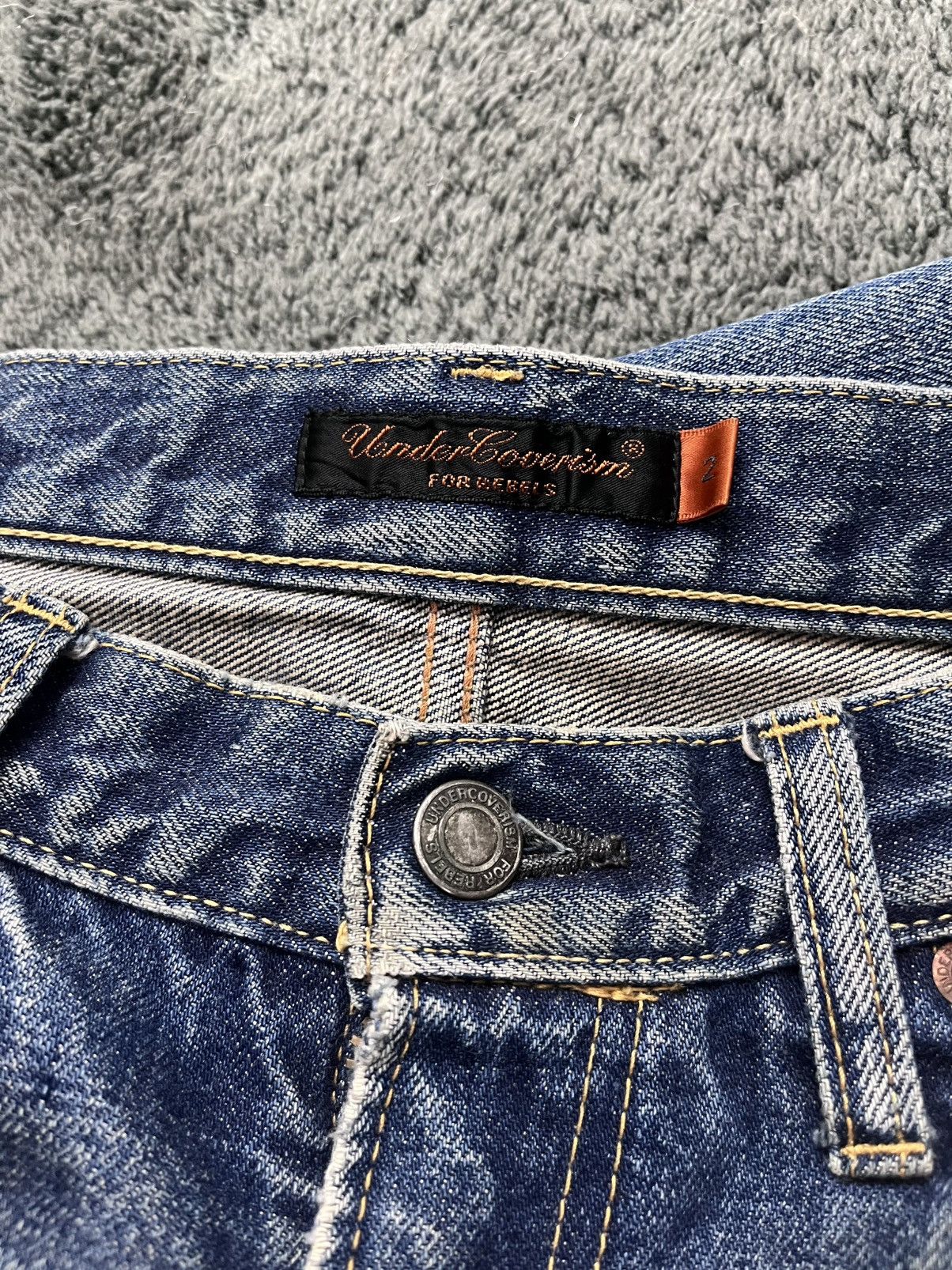 Undercover Undercover SS06 “Chuuut” Denim Size US 31 - 3 Thumbnail