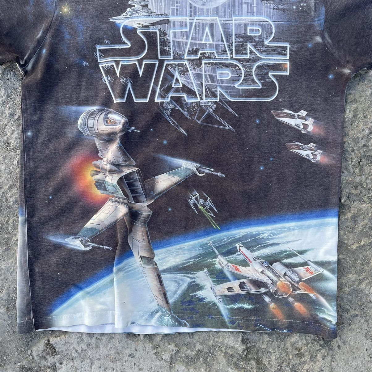 Star Wars × Vintage Vintage T-shirts Star Wars Overprint Style USA 00s Y2K Size US L / EU 52-54 / 3 - 6 Thumbnail