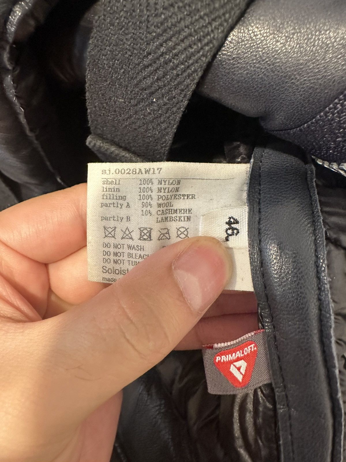 Takahiromiyashita The Soloist. Takahiromiyashita TheSoloist Quilted Liner Jacket Size US M / EU 48-50 / 2 - 6 Thumbnail