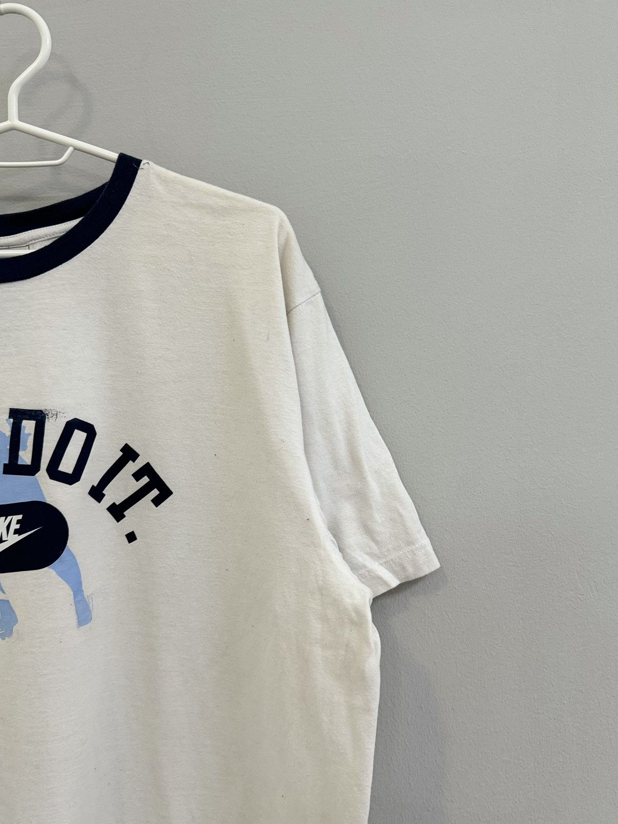 Nike × Vintage Crazy Nike Vintage Just Do It Big Print T-Shirt Football tee Size US XL / EU 56 / 4 - 3 Thumbnail