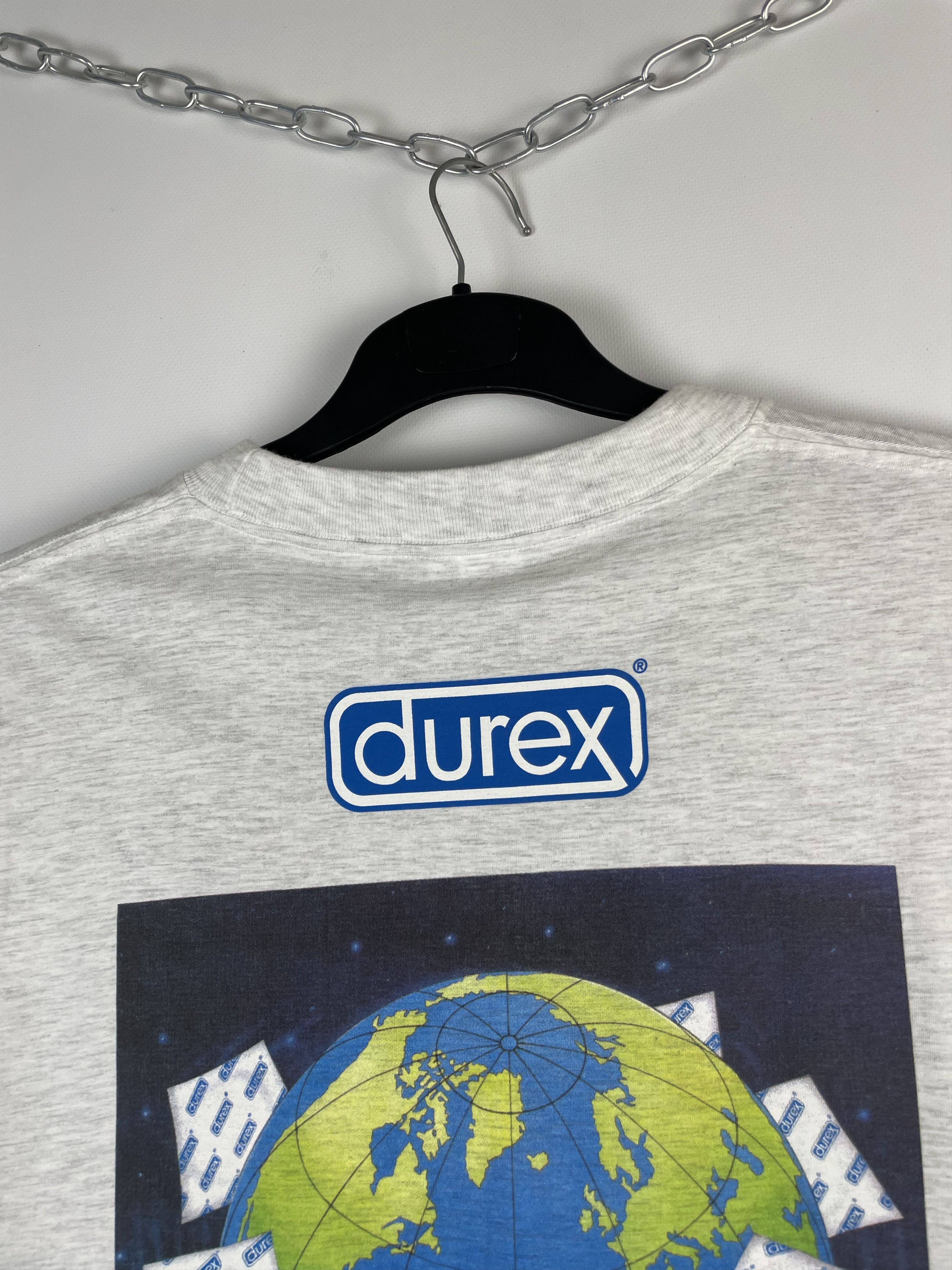 Other Durex vintage t-shirt big logo Size US XL / EU 56 / 4 - 5 Thumbnail