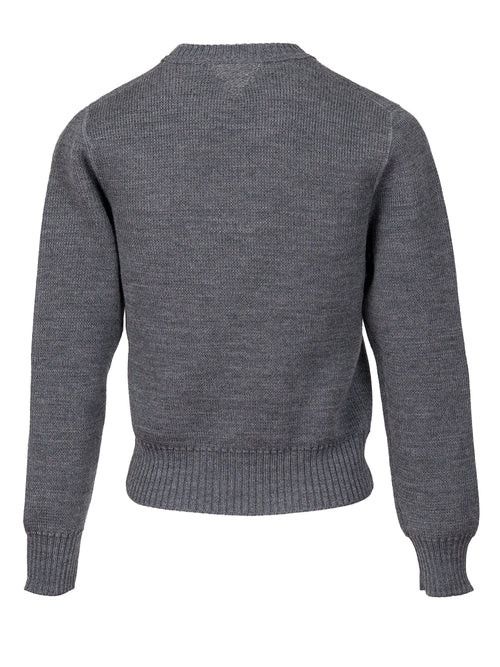 Bottega Veneta o1w1db10824 Wool Jumper in Grey Size S / US 4 / IT 40 - 4 Thumbnail