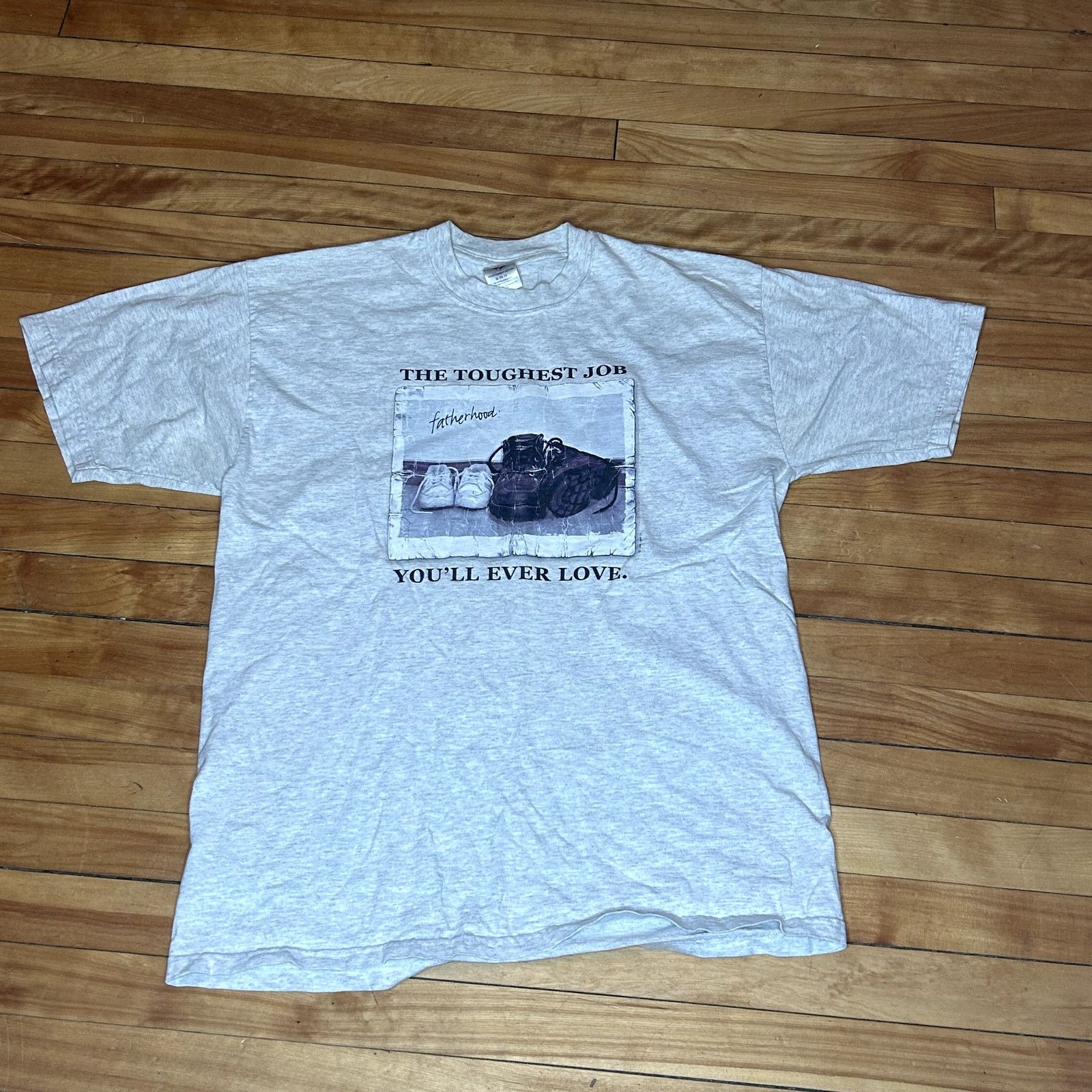 Jerzees Vintage 90s Dad T-Shirt XL Size US XL / EU 56 / 4 - 1 Thumbnail