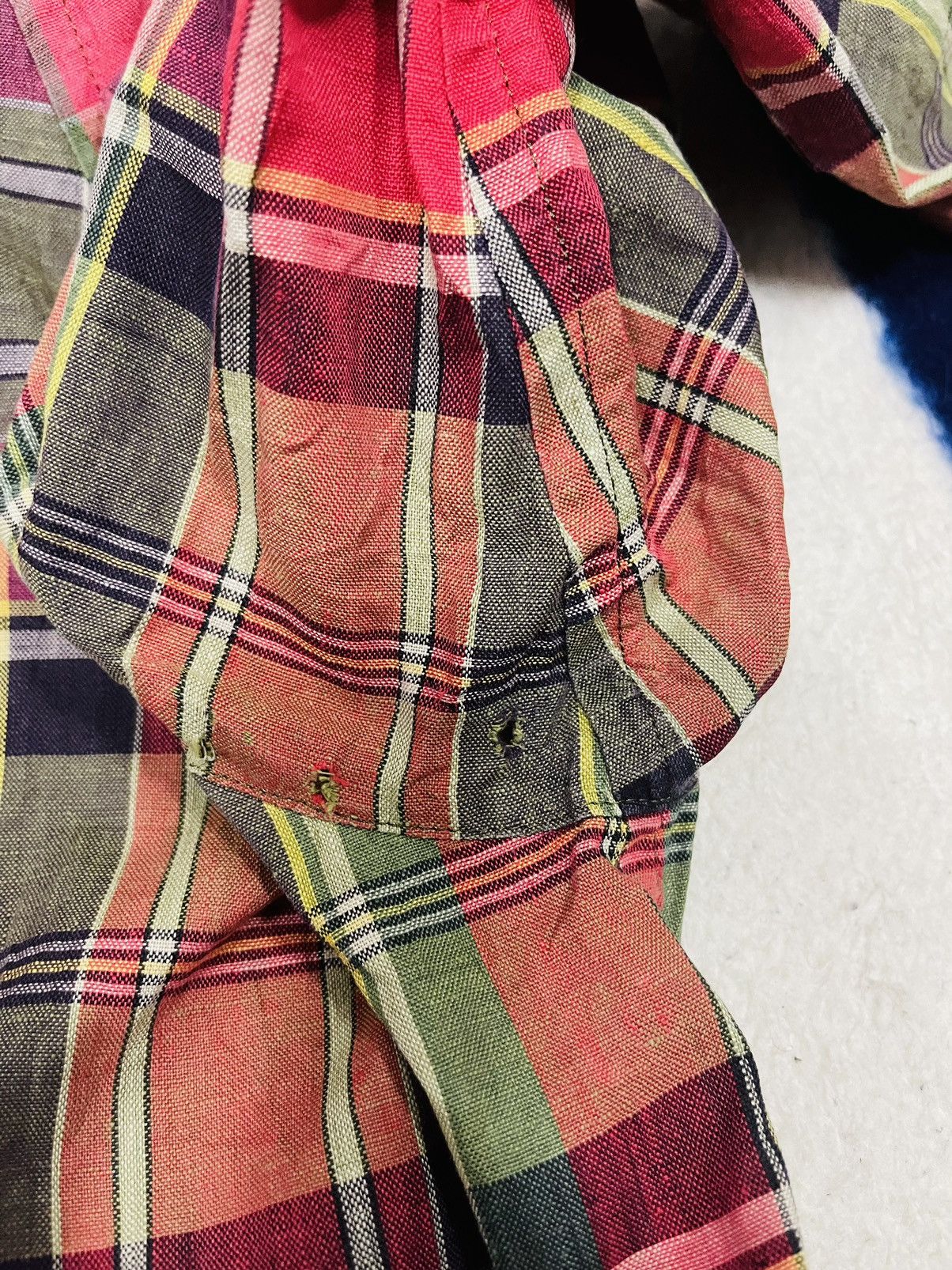 Lauren Ralph Lauren Distressed Ralph Lauren Checkered Trench Coat (11) Size US M / EU 48-50 / 2 - 6 Thumbnail