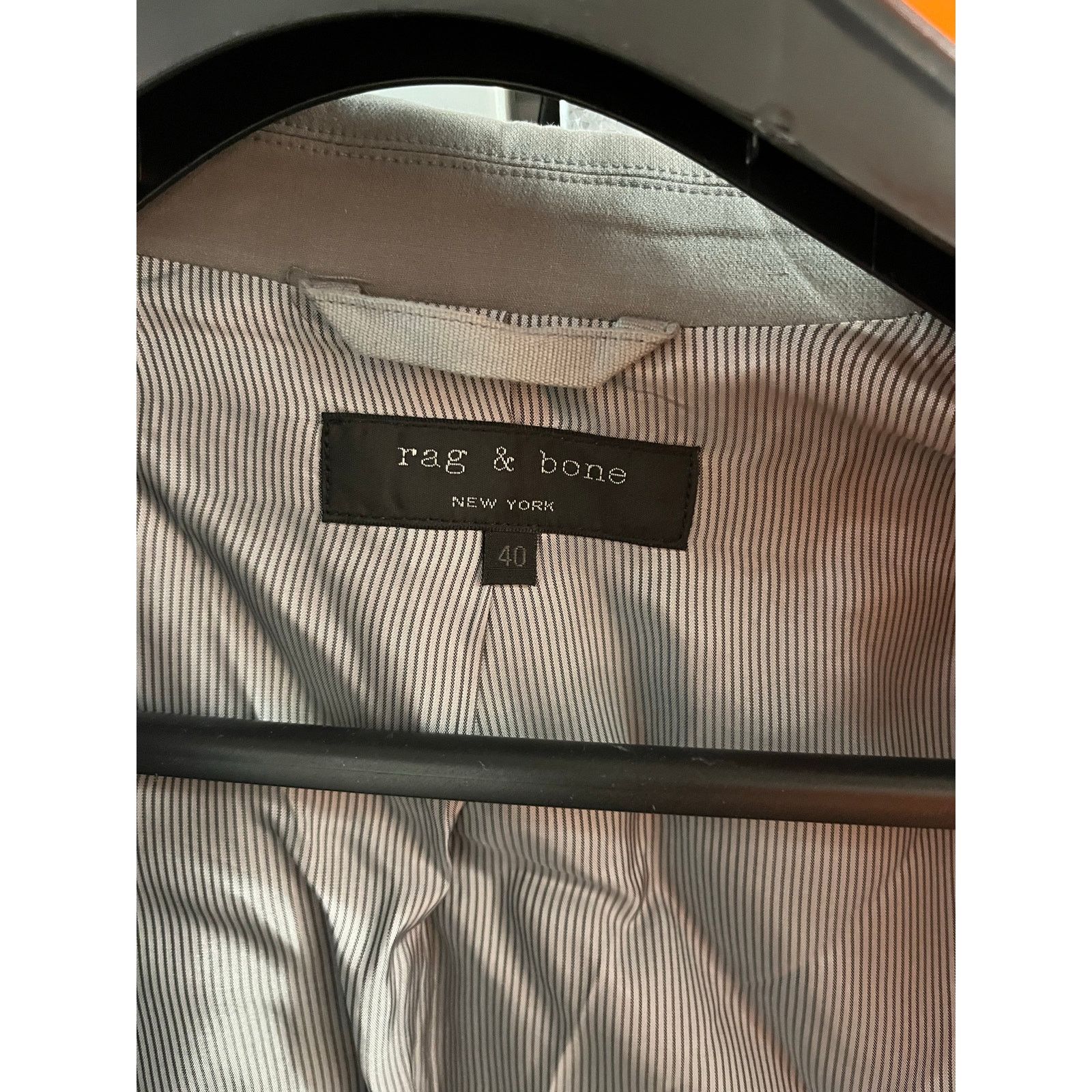 Rag & Bone Rag and Bone - Reversed Blazer /40R / smoked Pearl/ NWOT Size 40R - 5 Thumbnail