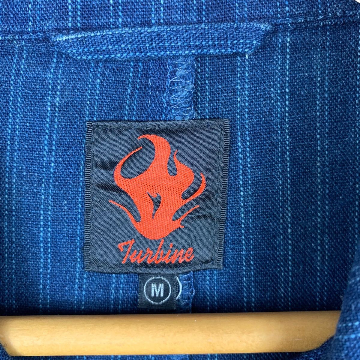 Japanese Brand × Vintage Vintage TURBINE Japanese Brand Jeans Denim Coat Jacket Size US M / EU 48-50 / 2 - 4 Thumbnail