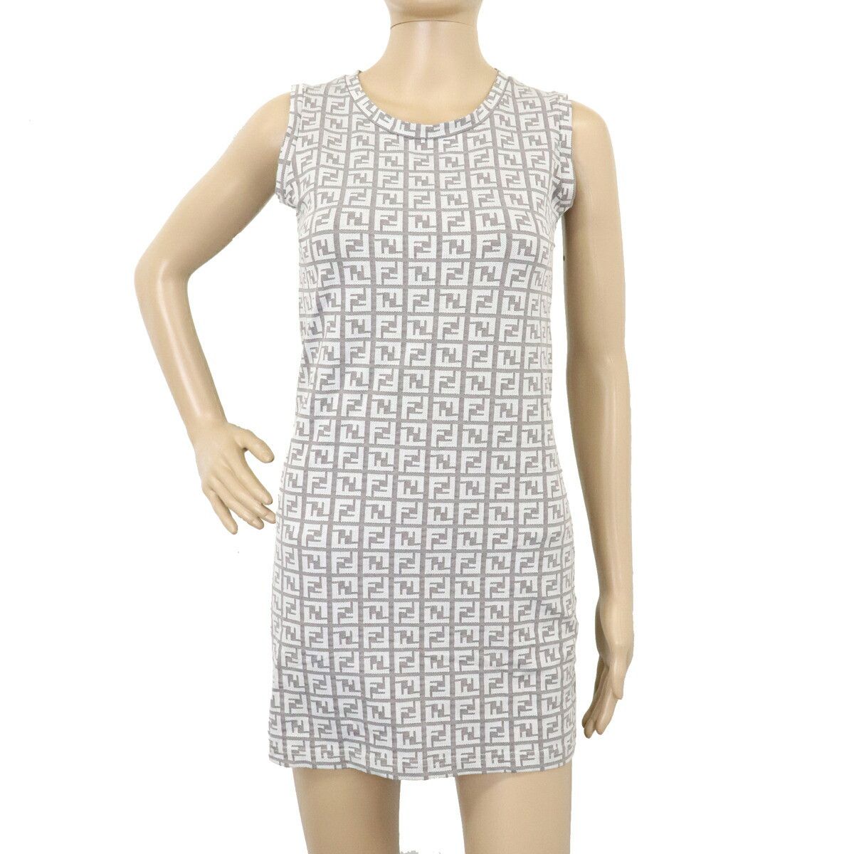 Fendi Fendi Zucchino Nylon Dress Textile Dresses DUTY FREE for USA