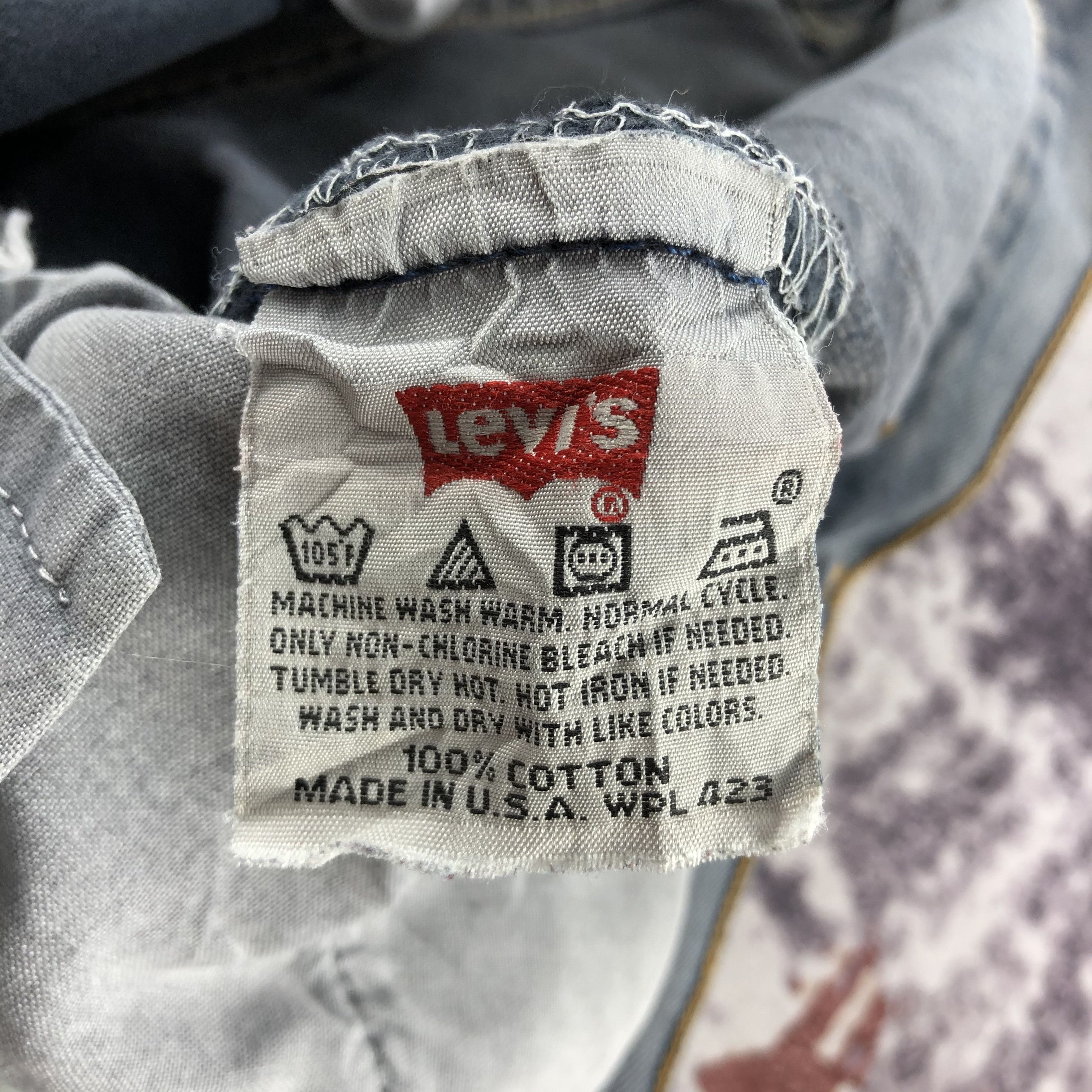 Levi's 90s Vintage Levis 501 Faded Black Jeans-JM2266 Size US 32 / EU 48 - 13 Thumbnail
