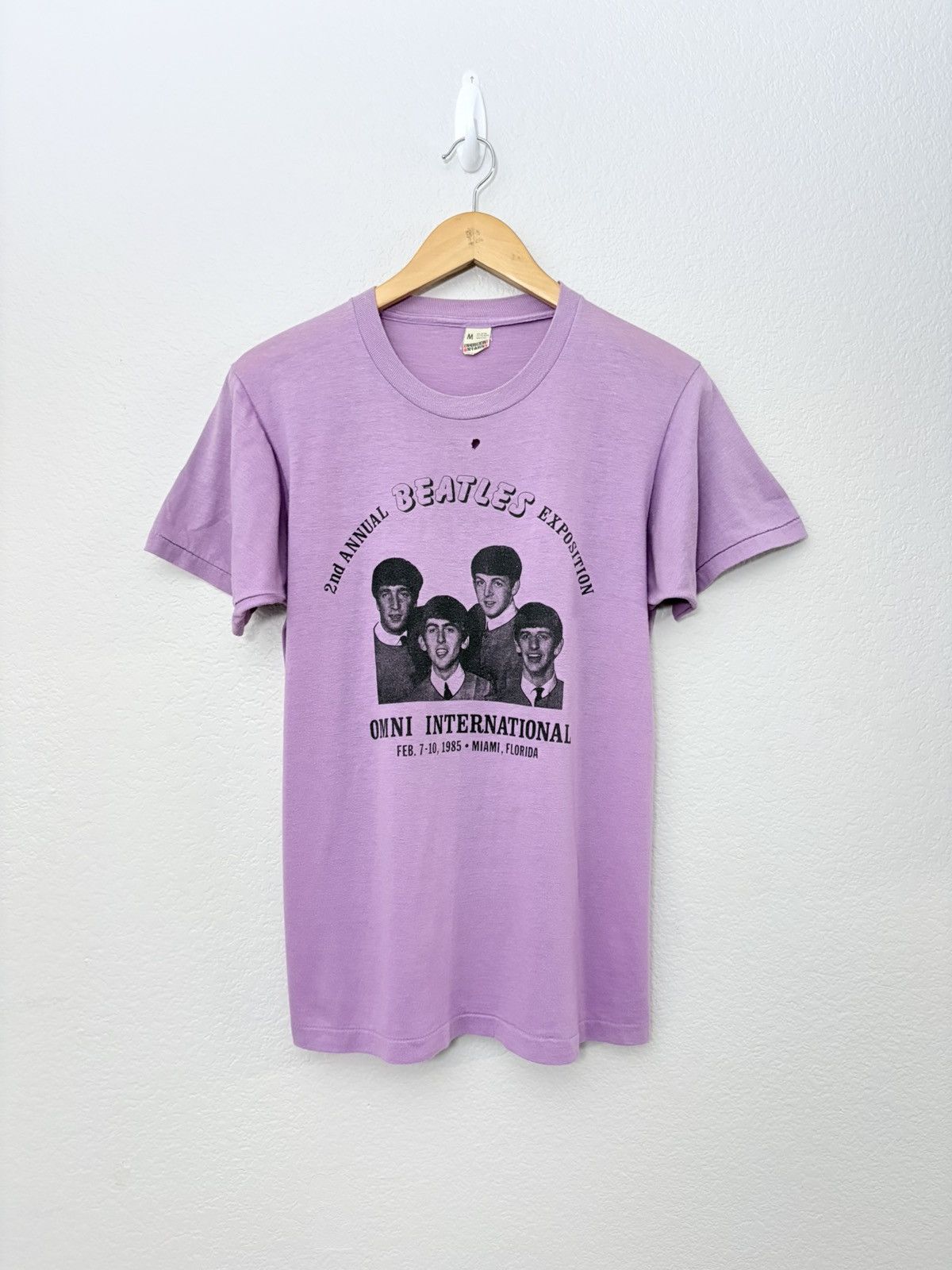 Band Tees 80’s The Beatles 2nd Annual Expedition Omni Int. Tee Size US M / EU 48-50 / 2 - 1 Thumbnail