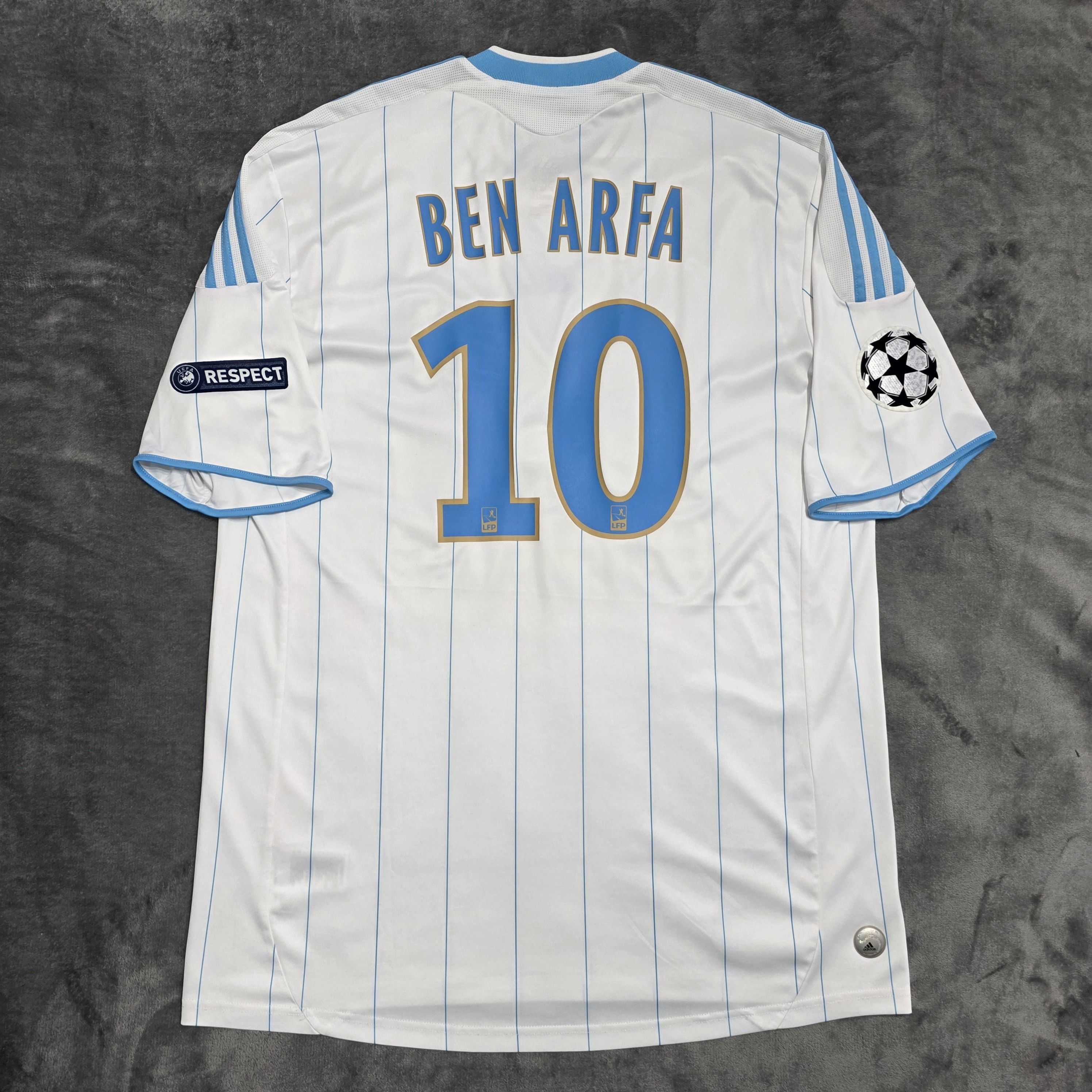 Adidas Adidas Football shirt Olymlique de Marseille Ben Arfa Size US XL / EU 56 / 4 - 1 Thumbnail