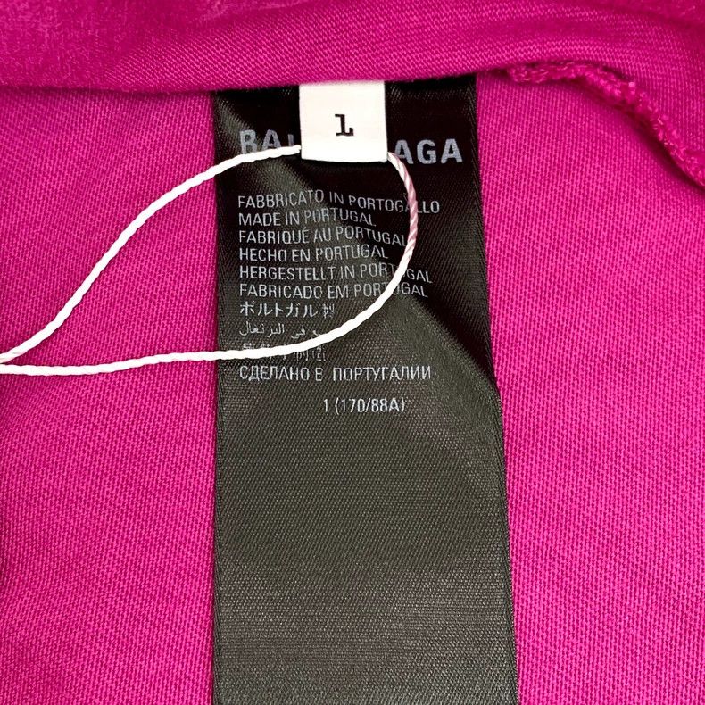 Balenciaga Balenciaga Rose logo monogrammed embroidered cotton crew n Size US L / EU 52-54 / 3 - 7 Thumbnail