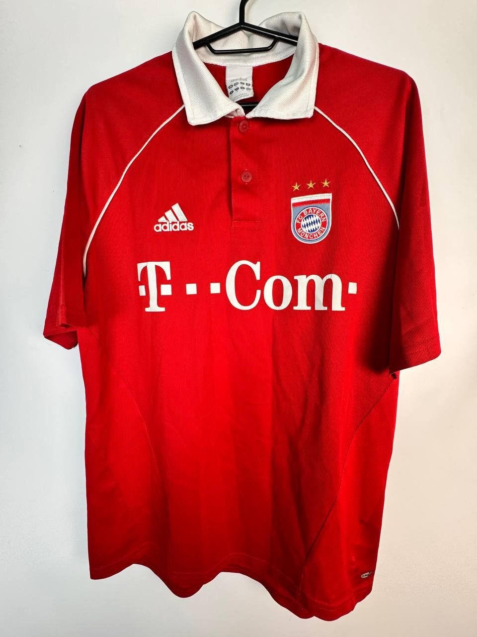 Maillot Domicile Bayern Munich 2005/2006 - Adidas, Taille M, Floqué Makaay N°10 - Occasion