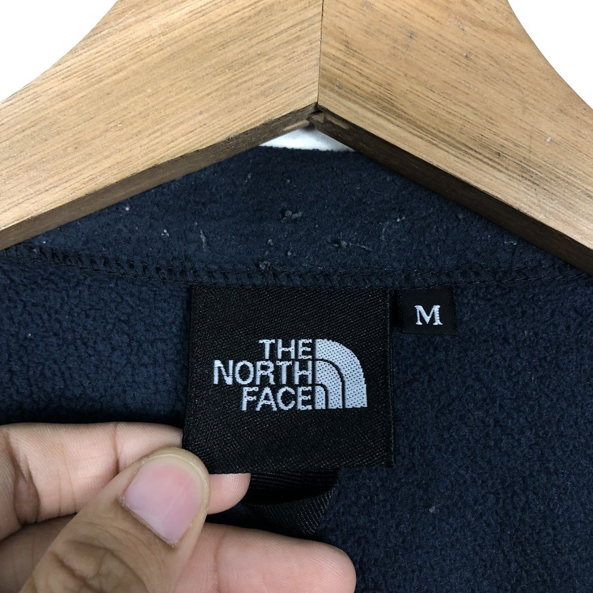 Japanese Brand 🔥Vintage The North Face Fleece Jacket Zipper Big Logo Size US M / EU 48-50 / 2 - 14 Thumbnail