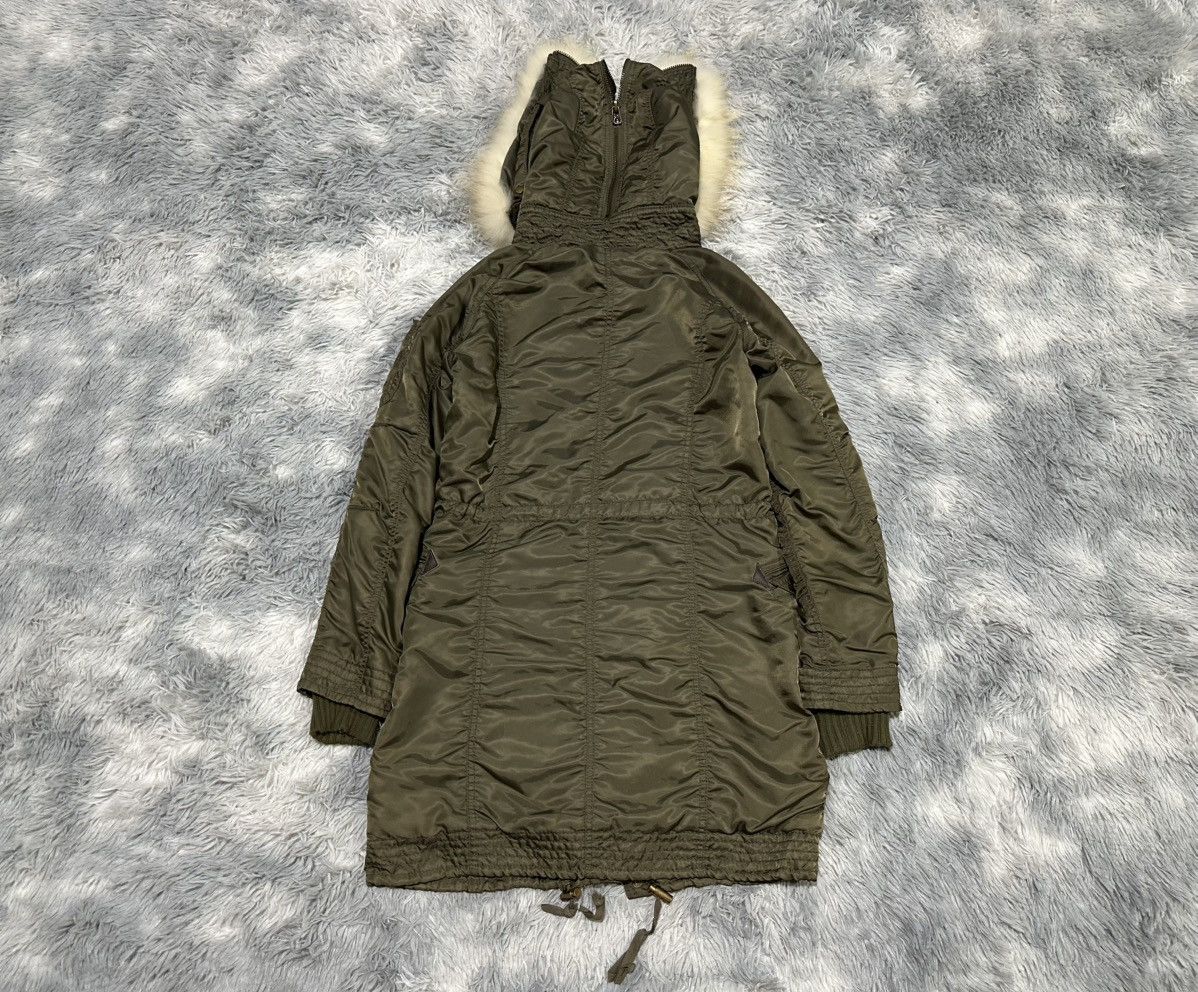 GOA 🔥Y2K Archived Goa Raccoon Fur Parka Jacket Split Hoodie Size US M / EU 48-50 / 2 - 20 Thumbnail
