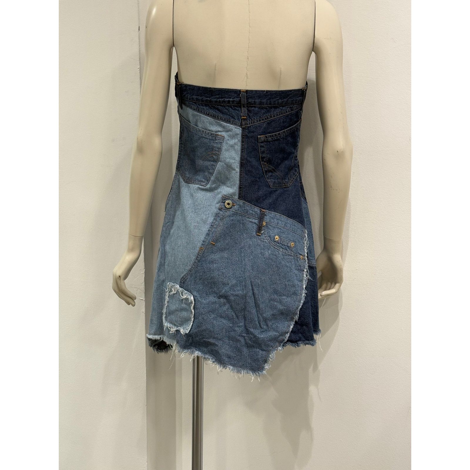 Dolce & Gabbana 2000s Dolce & Gabbana patchwork mini dress Size M / US 6-8 / IT 42-44 - 5 Thumbnail