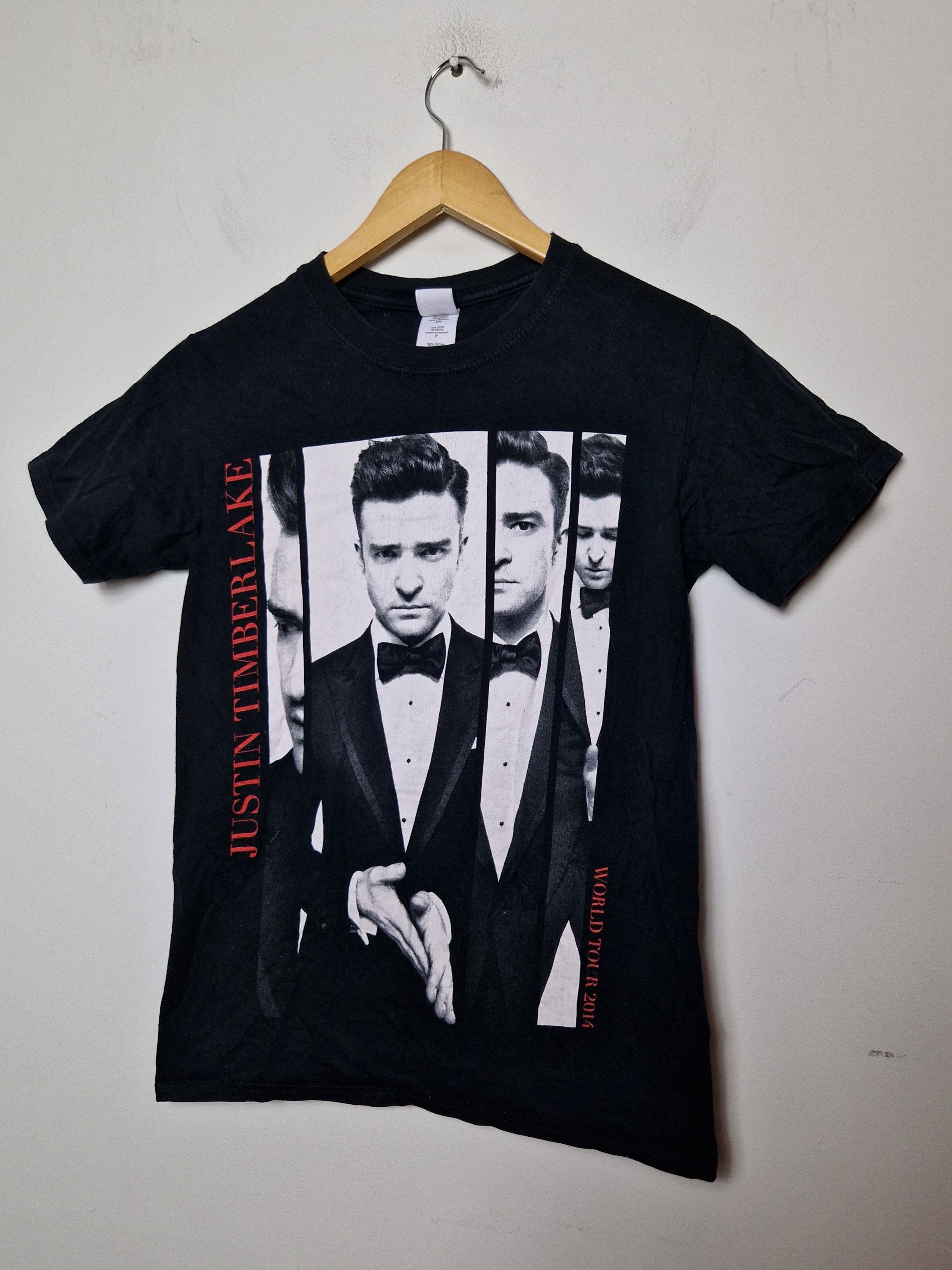 Band Tees × Vintage Justin Timberlake World Tour 2014 og promo tee y2k merch Size US S / EU 44-46 / 1 - 1 Thumbnail