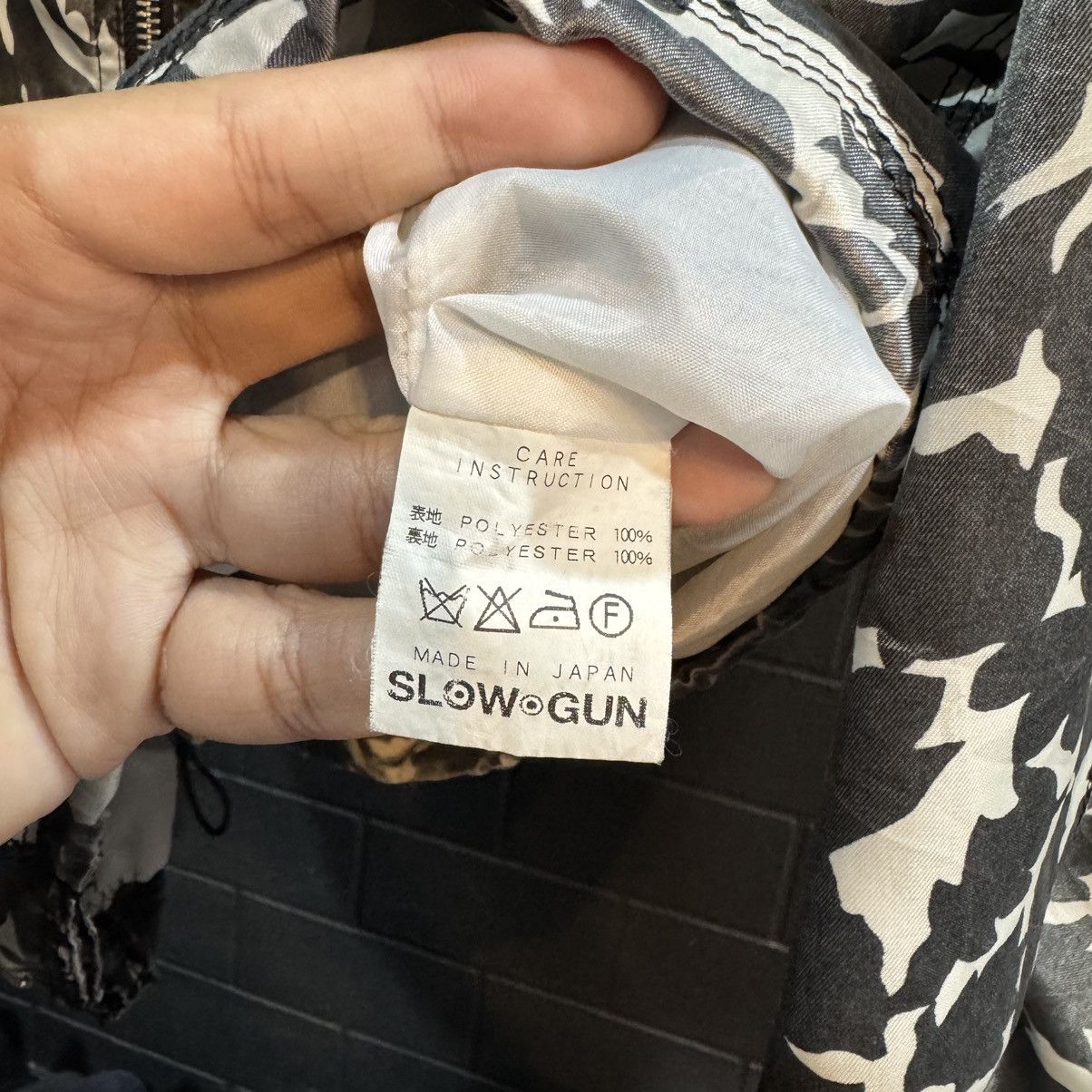 If Six Was Nine × Japanese Brand × Vintage 2000s Slowgun - Double Collar Leaf Design Light Jackets Size US M / EU 48-50 / 2 - 7 Thumbnail