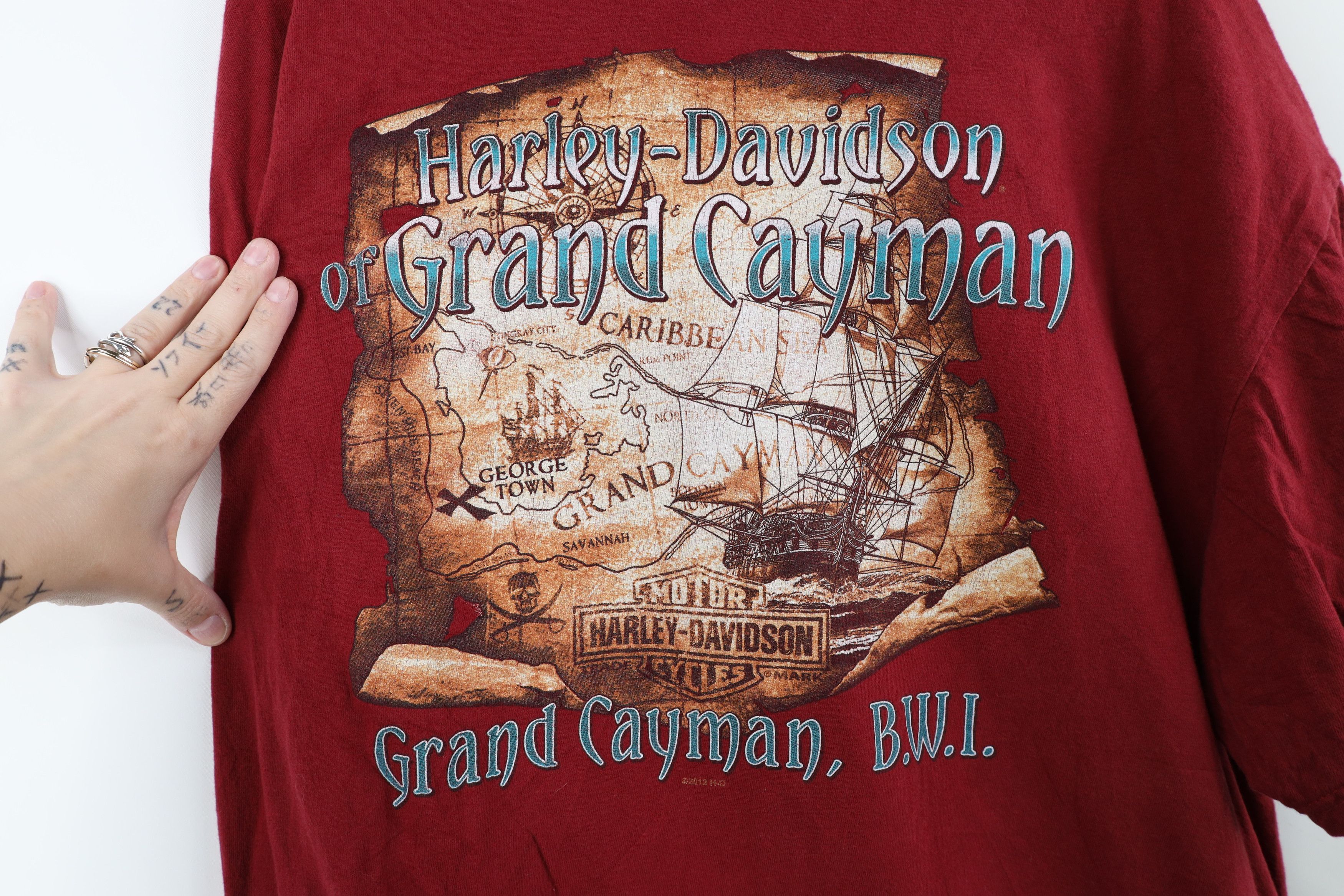 Harley Davidson Vintage Y2K Harley Davidson Tribal Short Sleeve T-Shirt Red Size US XXL / EU 58 / 5 - 10 Thumbnail