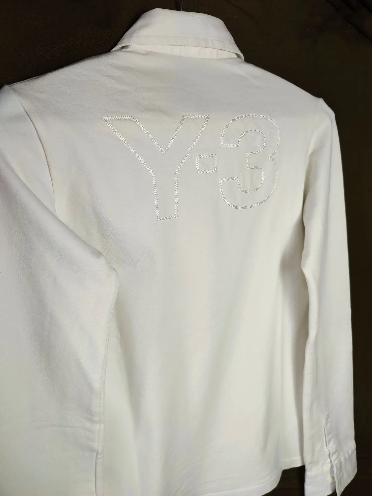 Adidas Adidas Y-3 2004 Embroidered Logo Button shirt Size US M / EU 48-50 / 2 - 1 Thumbnail