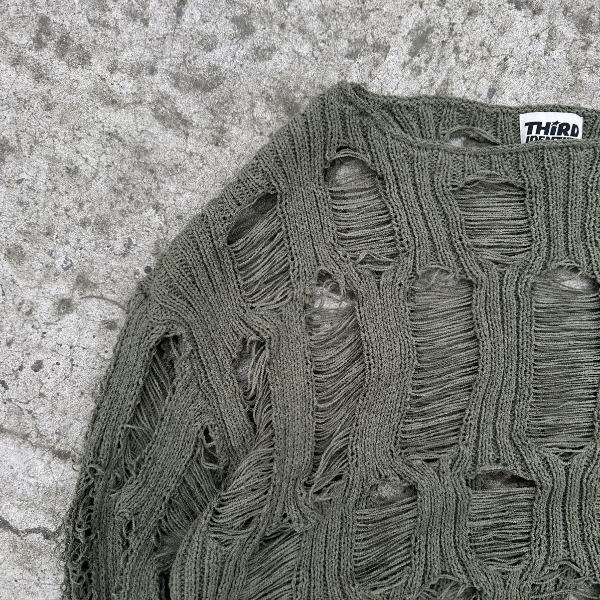 POST ARCHIVE FACTION (PAF) Vintage Women’s Knit Sweater Third Identity Size M Grunge Size M / US 6-8 / IT 42-44 - 6 Thumbnail