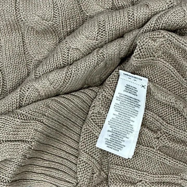 Polo Ralph Lauren Polo Ralph Lauren Cable Knit Logo Sweater. Size US XXL / EU 58 / 5 - 2 Thumbnail