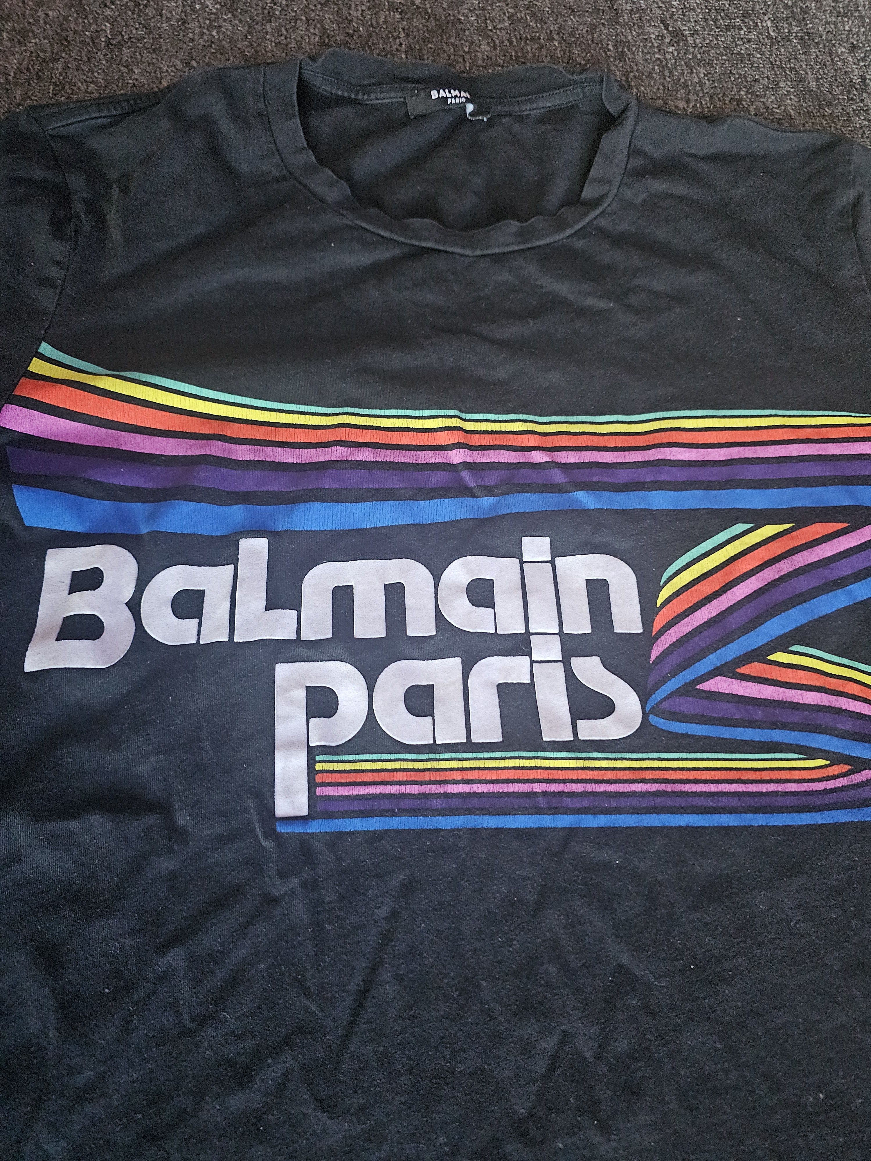 Balmain balmain men's t-shirt size M Size US M / EU 48-50 / 2 - 2 Thumbnail