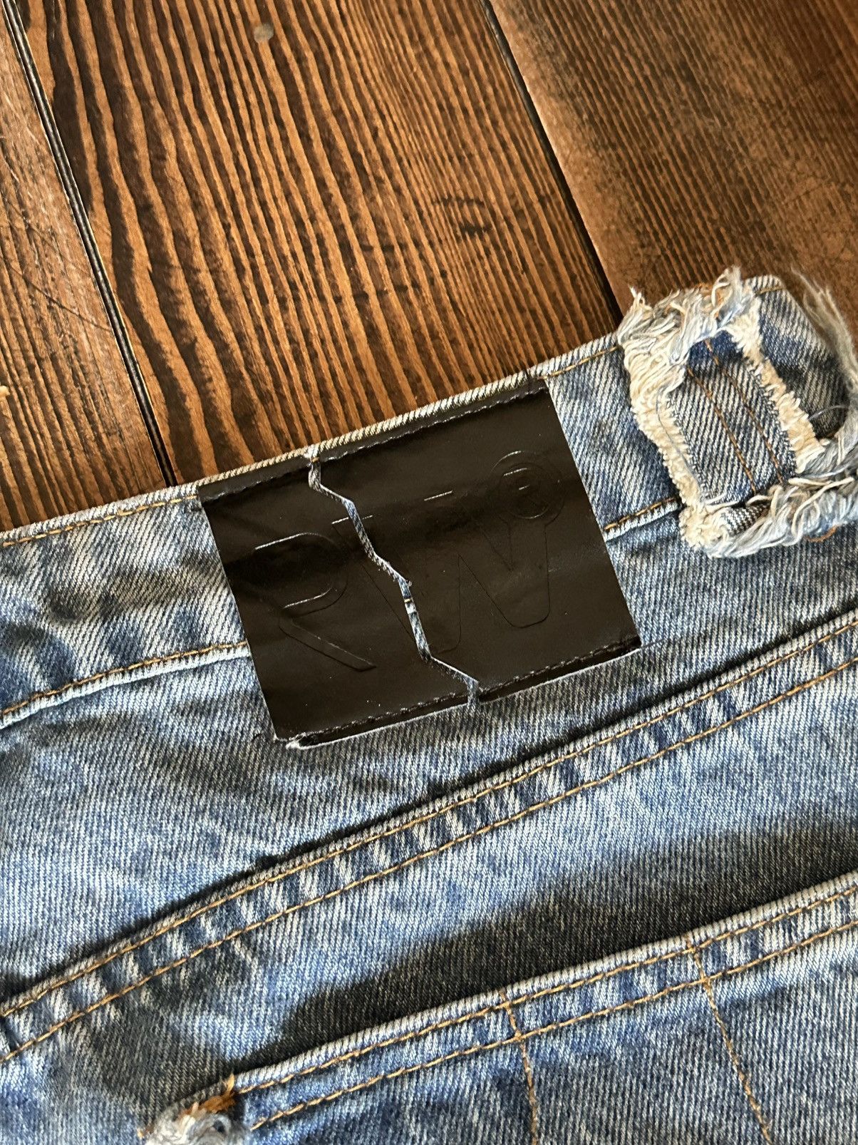 Racer Worldwide Racer Worldwide Definitive Patch Jeans Size US 34 / EU 50 - 4 Thumbnail